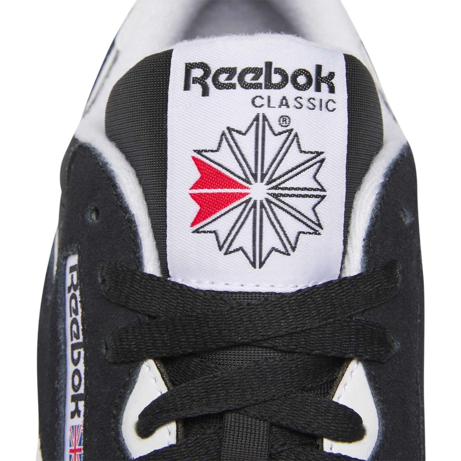 Reebok Classic Nylon Men's Trainers - Black / White