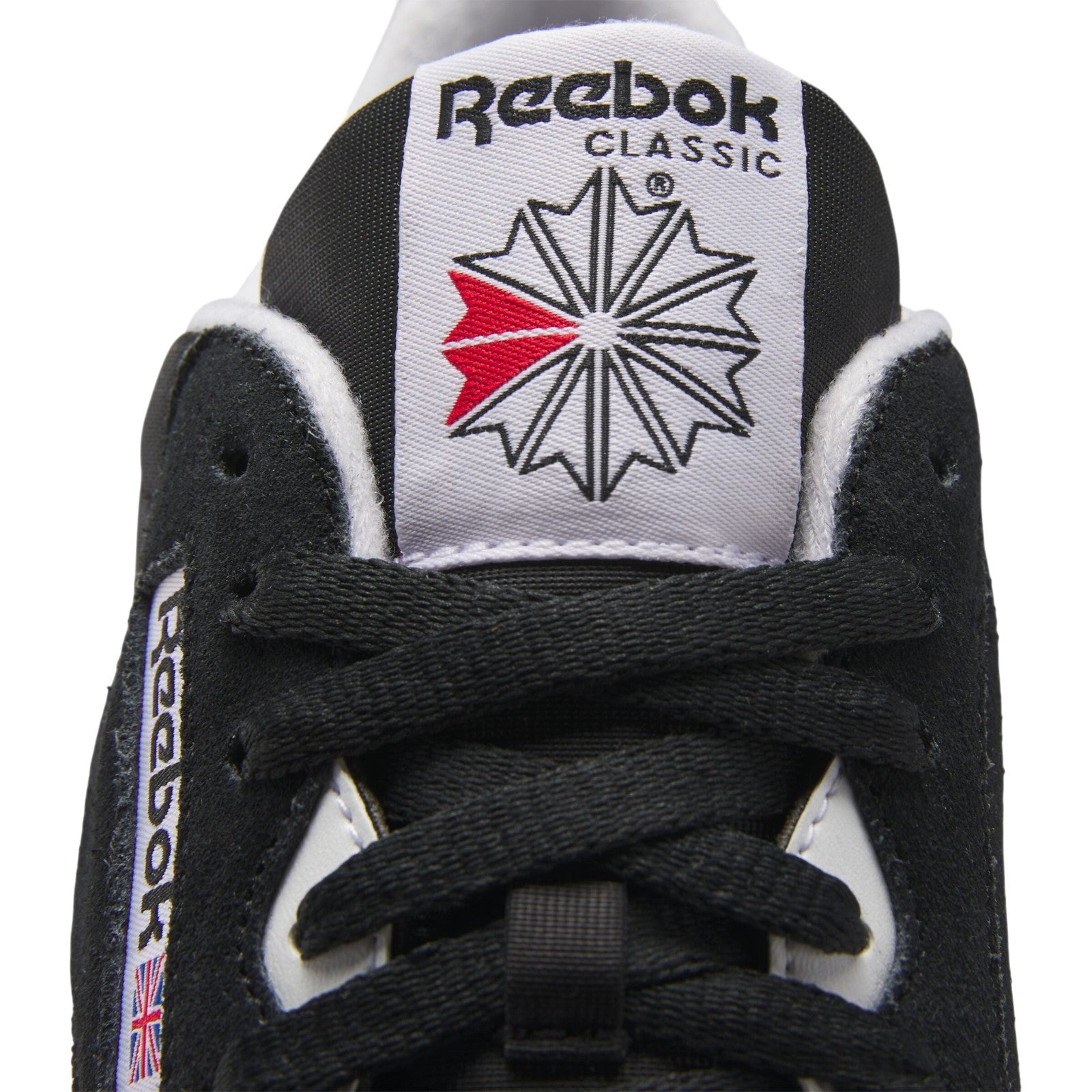 Reebok Classic Nylon Men's Trainers - Black / White