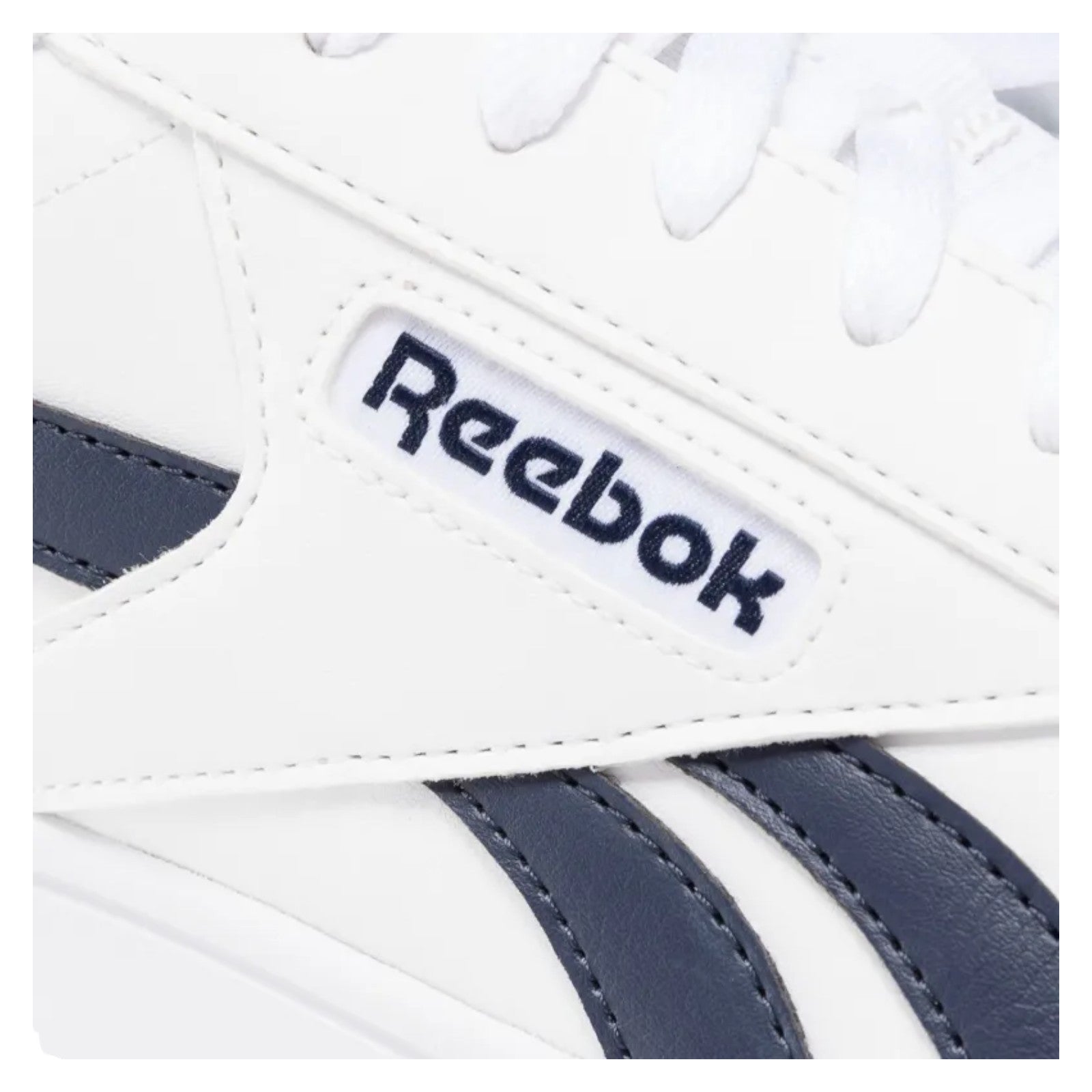 Reebok Classics Court Retro Trainers - White/Navy