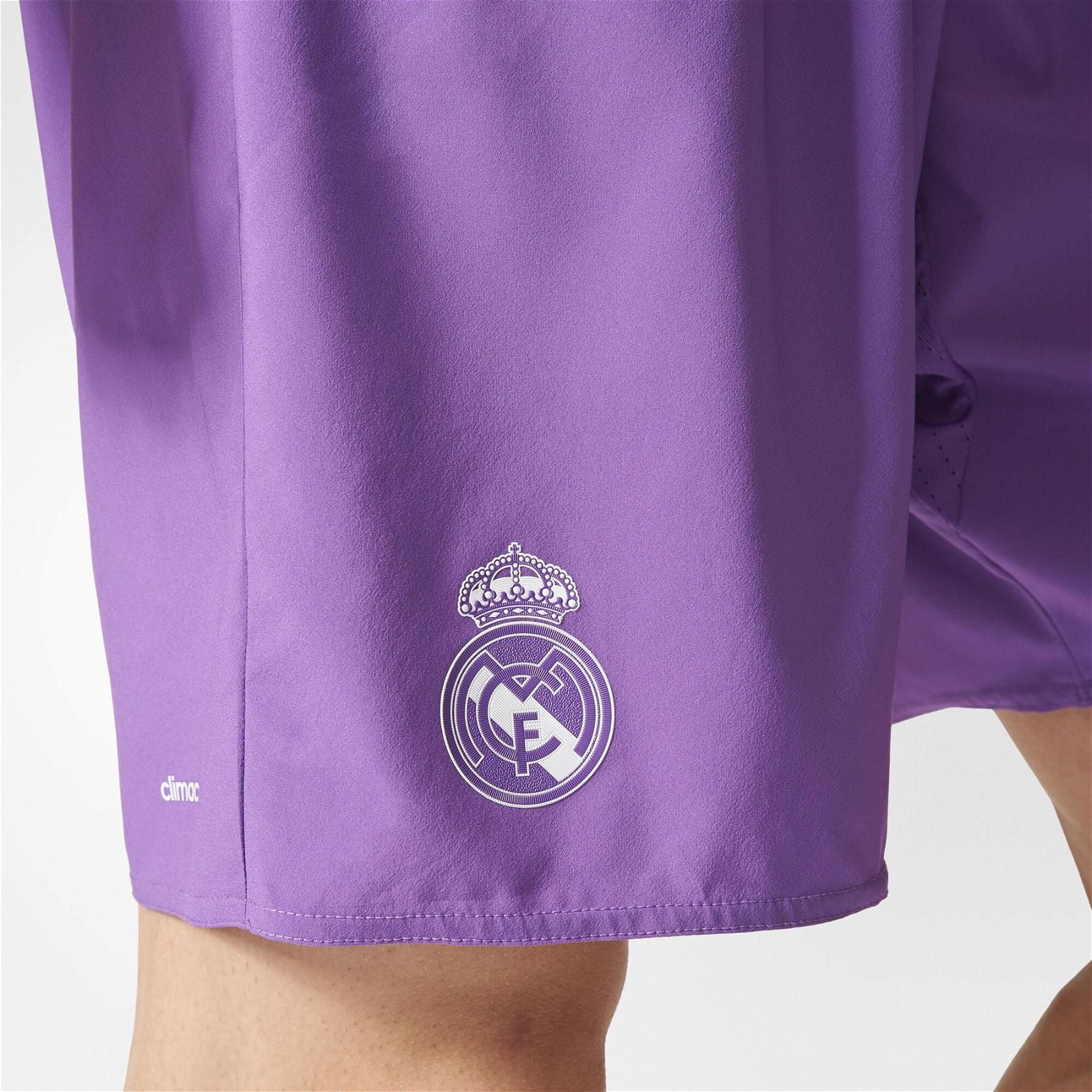 adidas Real Madrid Away Short 16/17 - Purple - ViaductClothing - -