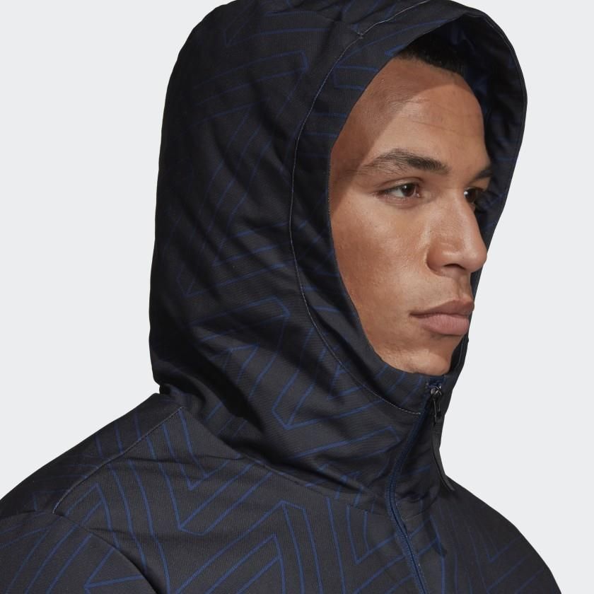 adidas Arsenal Seasonal Special Padded Jacket 19/20 - Blue - ViaductClothing - -