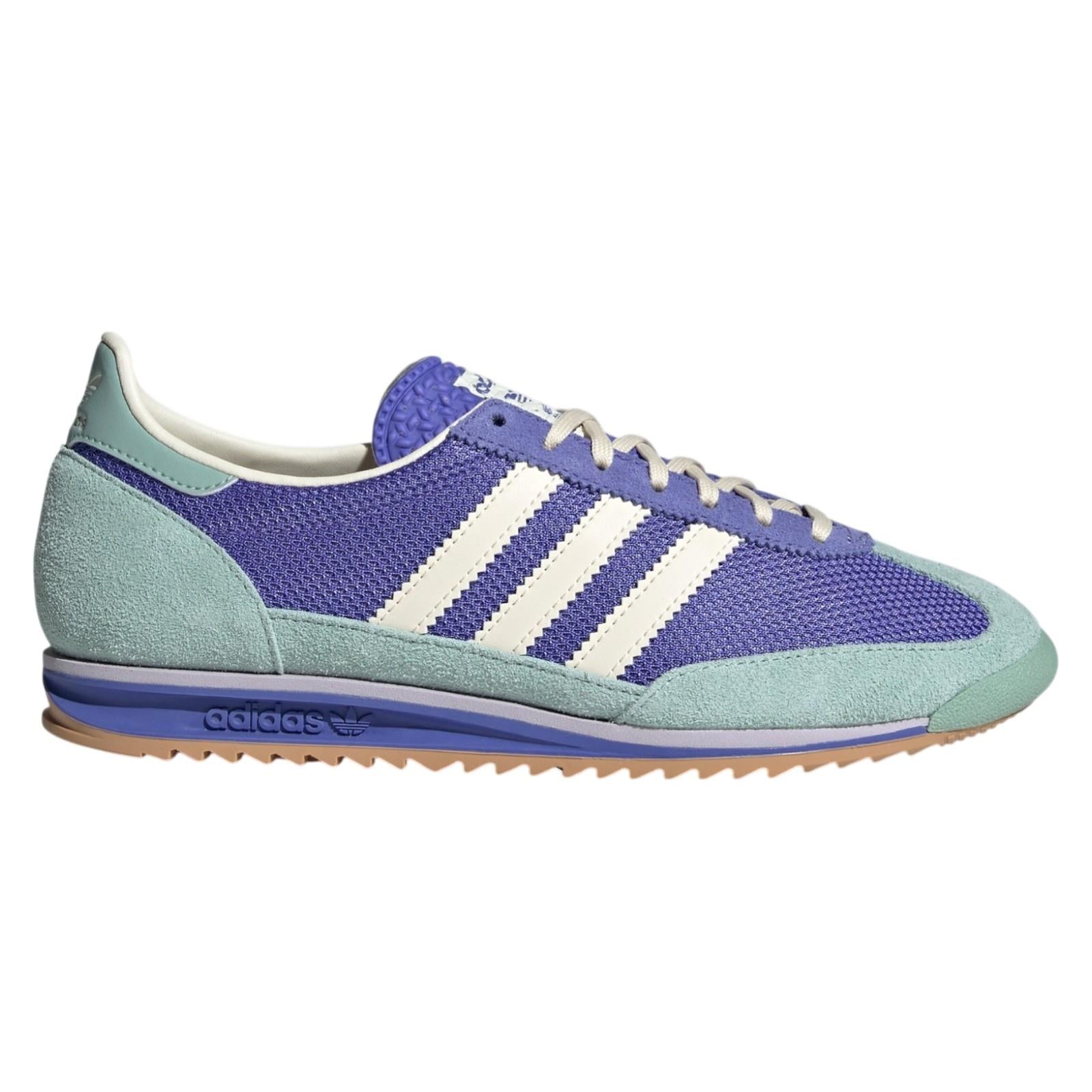 adidas Originals Womens SL 72 OG Shoes - Purple / Green