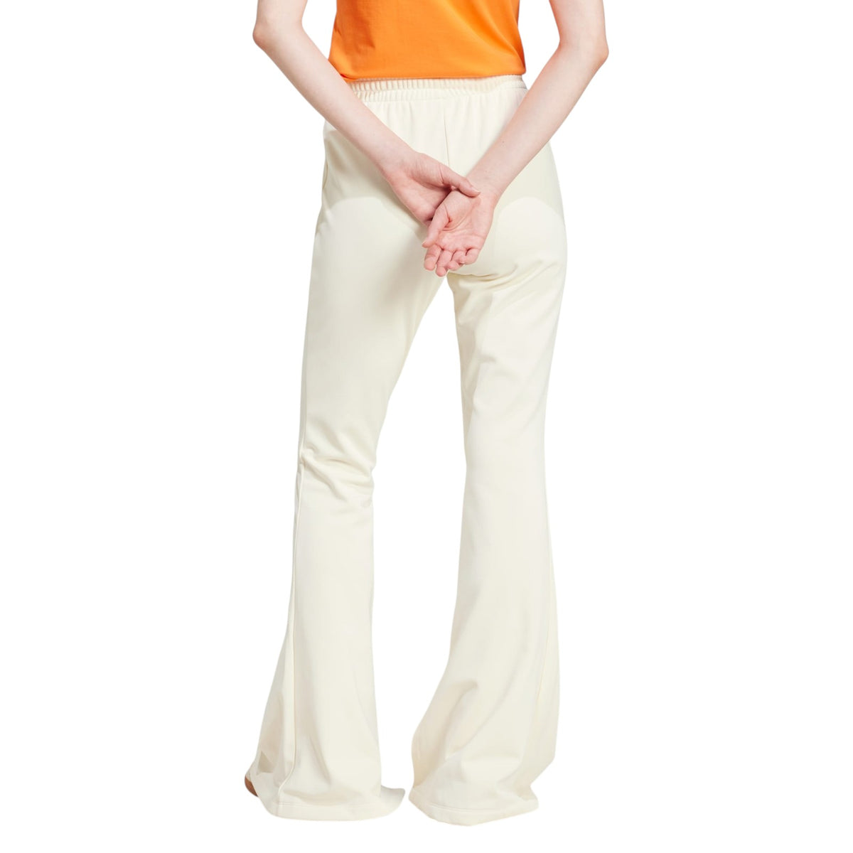 adidas Originals Women's 3-Stripes Flared Firebird Track Pants - White