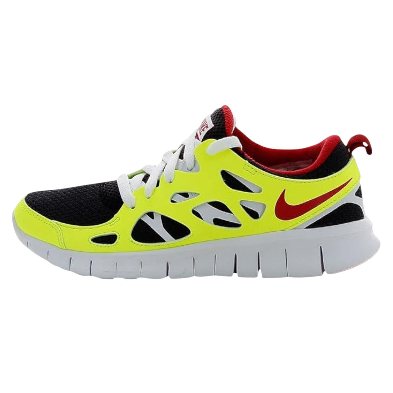Nike Free Run 2 Trainers (GS) - Yellow / Black