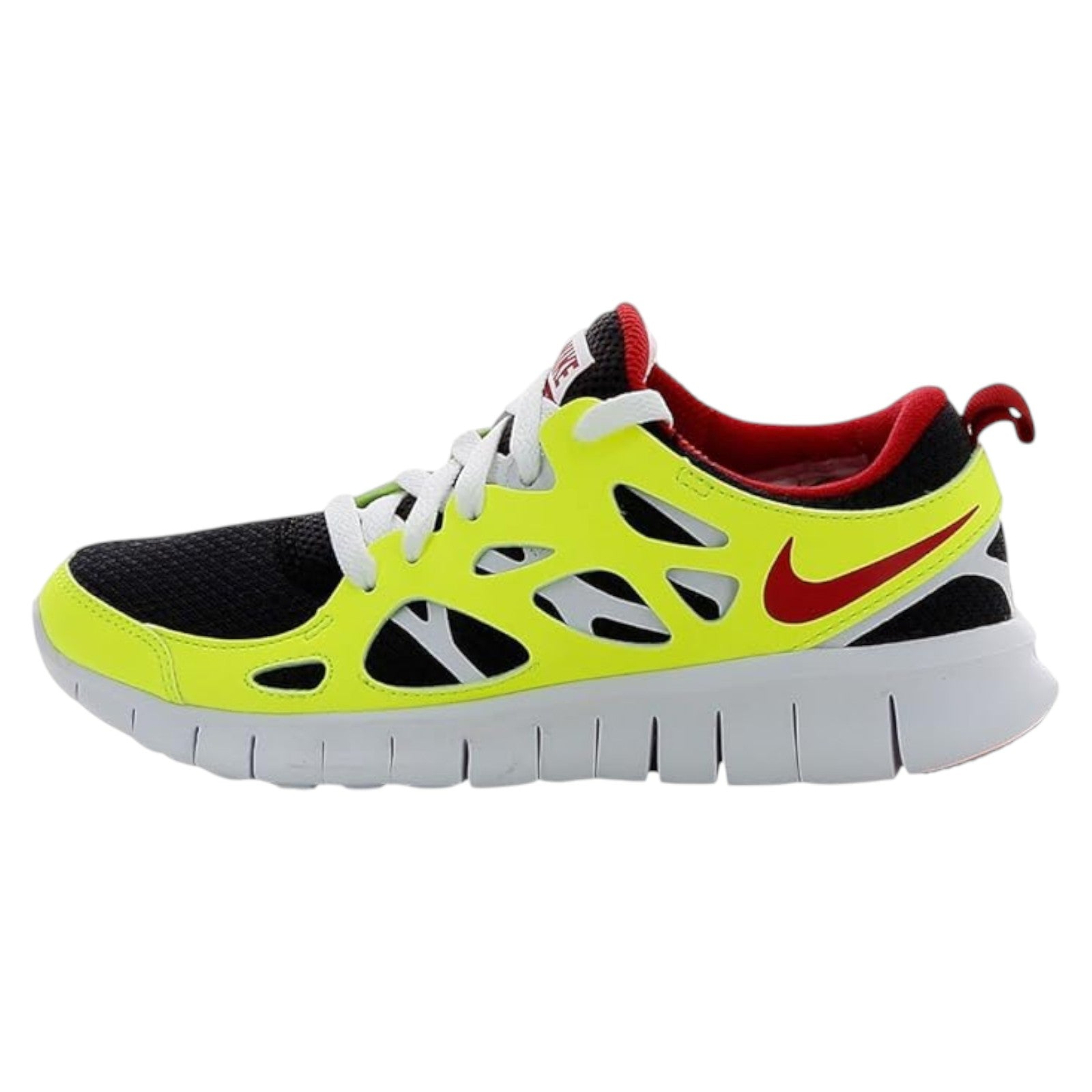 Nike Free Run 2 Trainers (GS) - Yellow / Black