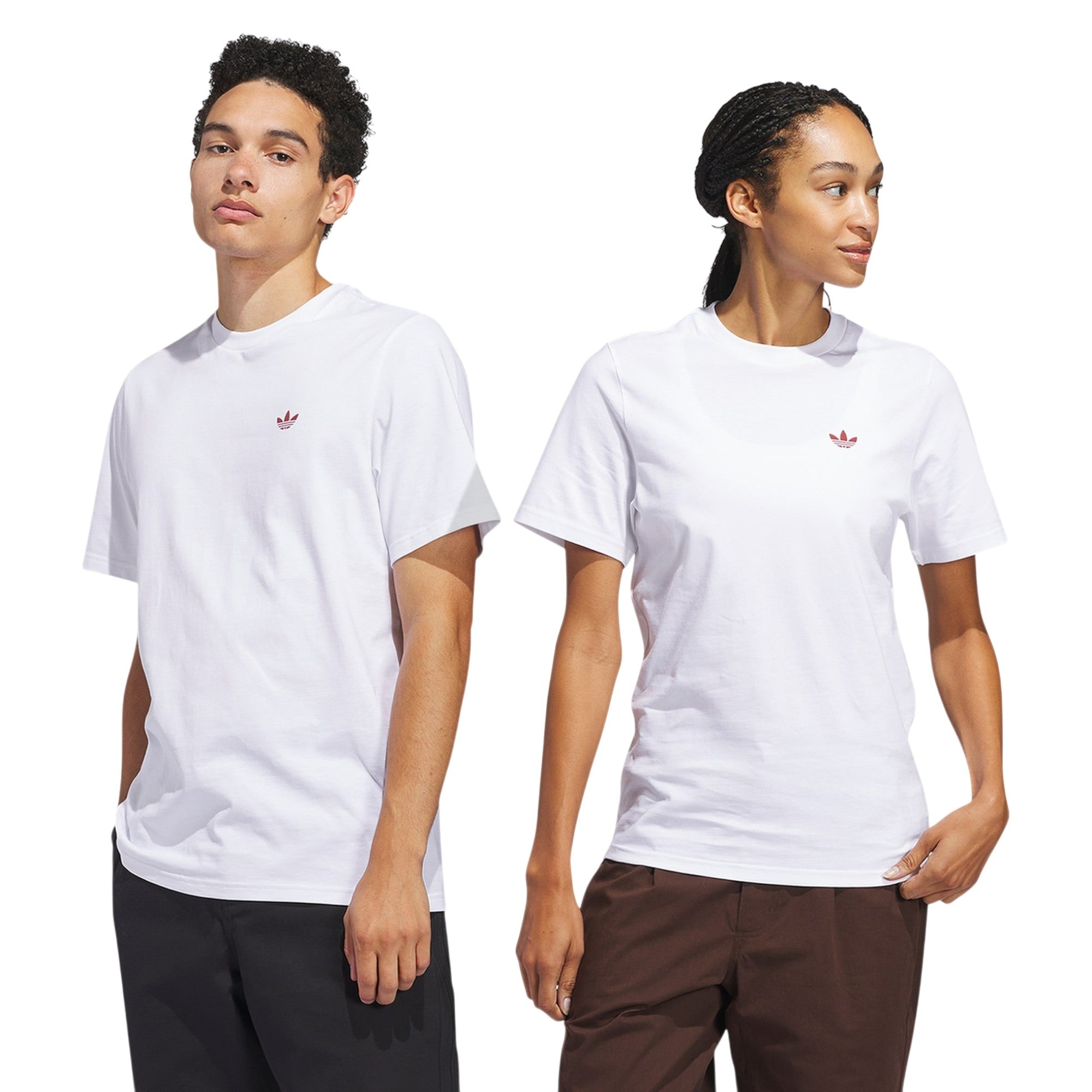 adidas Originals Unisex 4.0 Logo T-Shirt - White