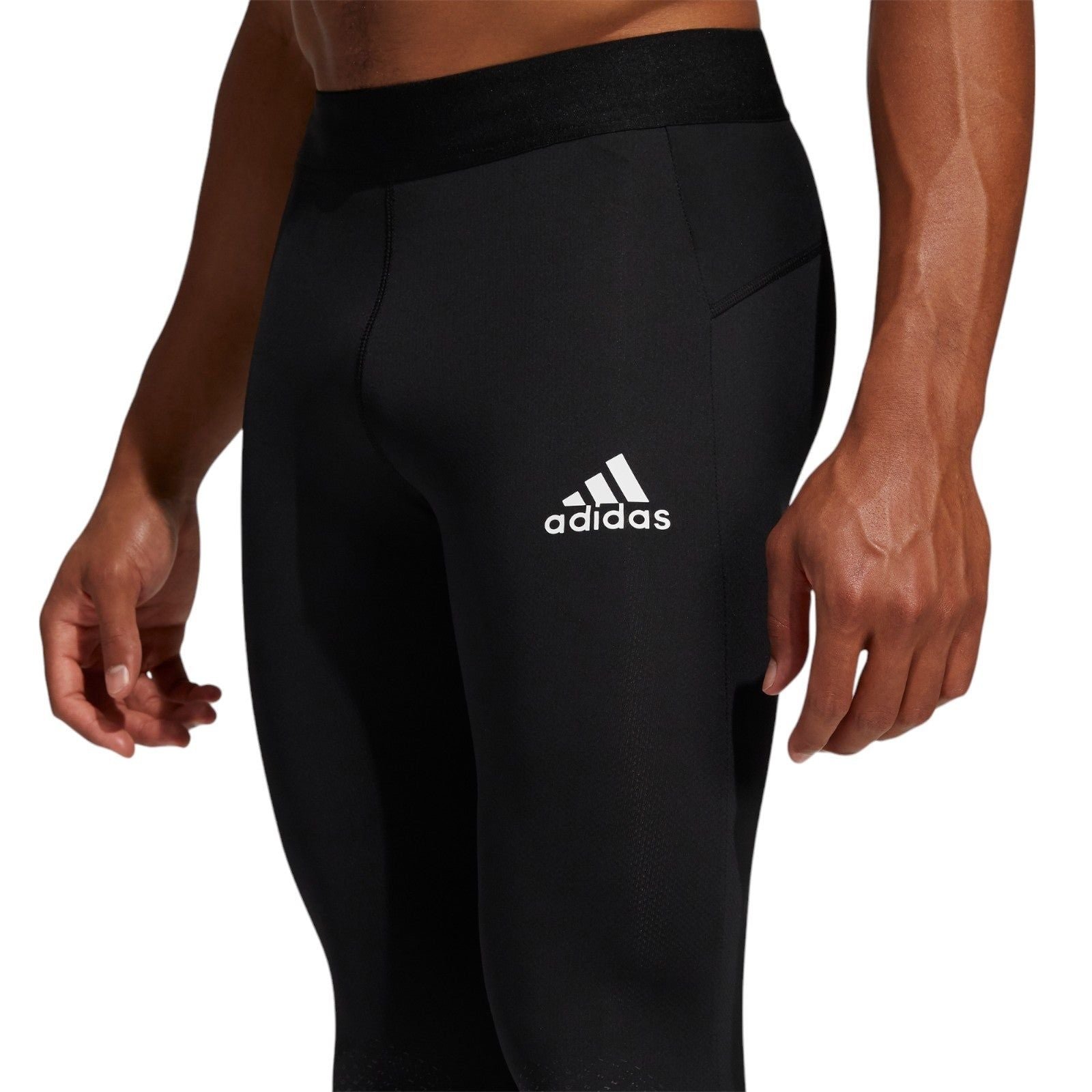 adidas Men's HEAT.RDY Warrior 3/4 Tights - Black - ViaductClothing - -