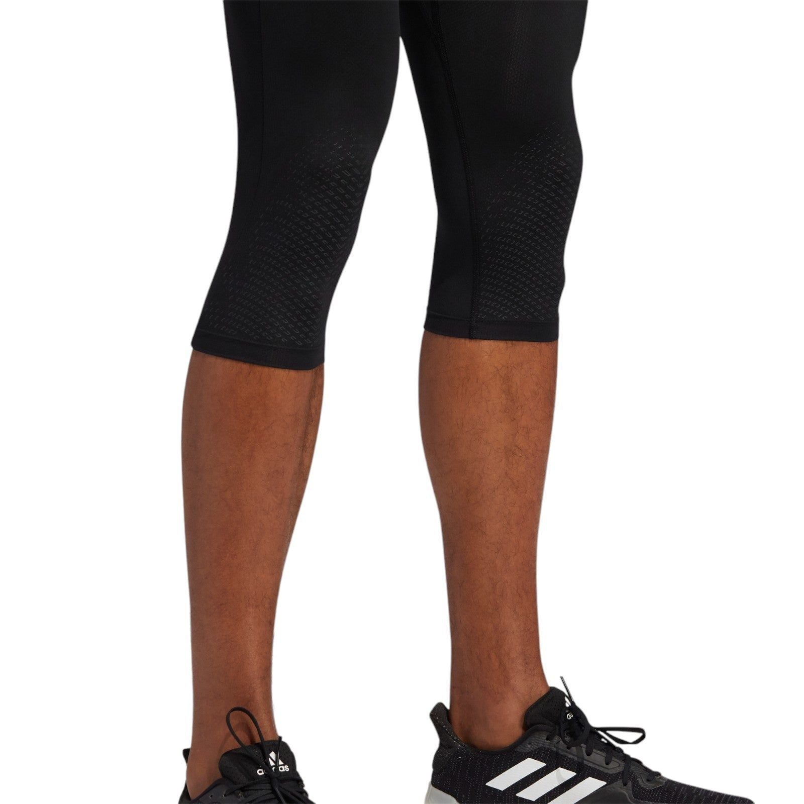 adidas Men's HEAT.RDY Warrior 3/4 Tights - Black - ViaductClothing - -