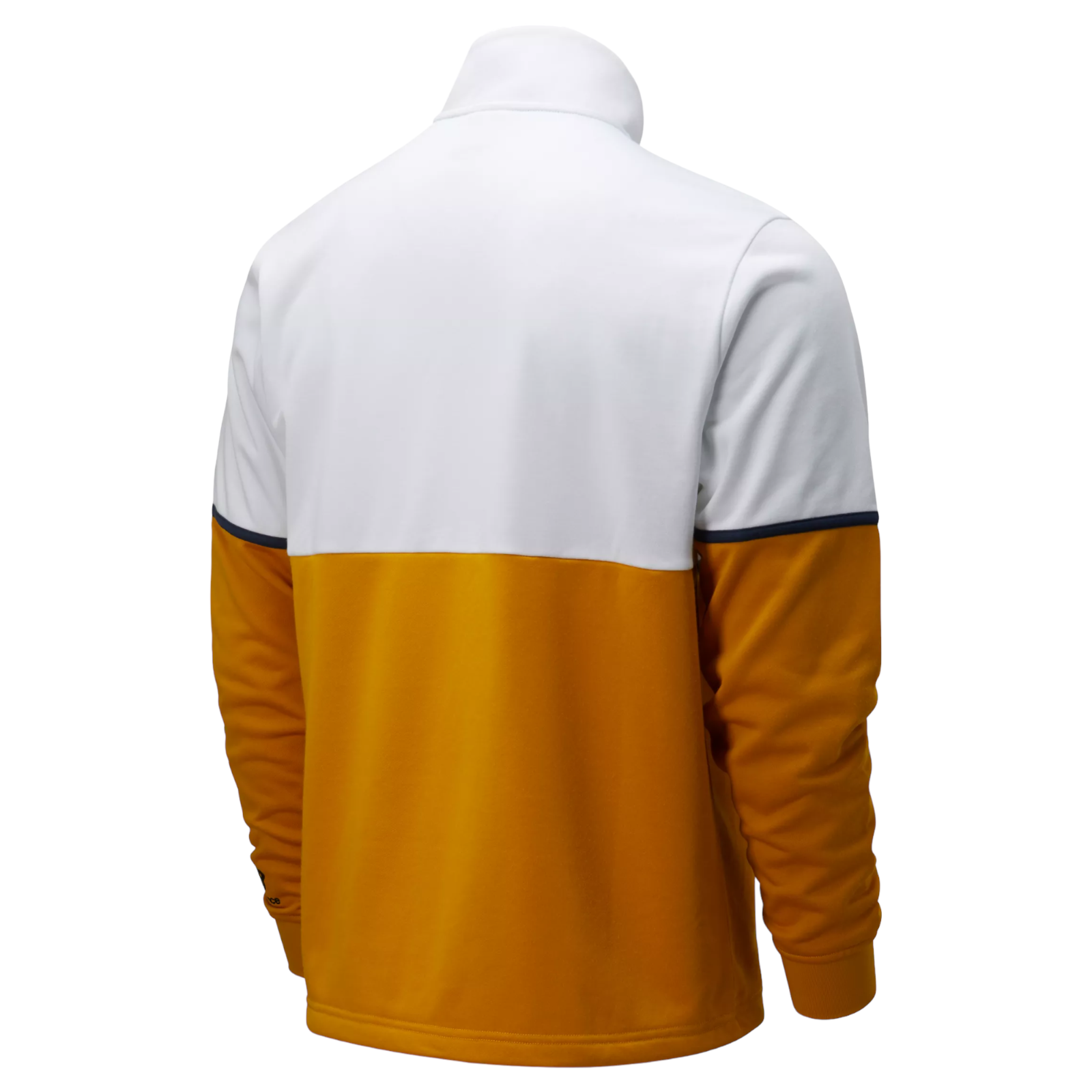 New Balance Sweatshirt Athletics Track 1/4 Zip - Yellow - ViaductClothing - -