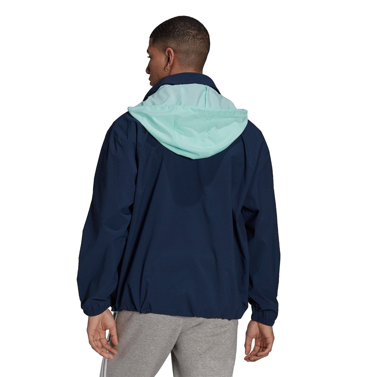 adidas Originals 1/4 Zip Jacket - Navy - ViaductClothing - -