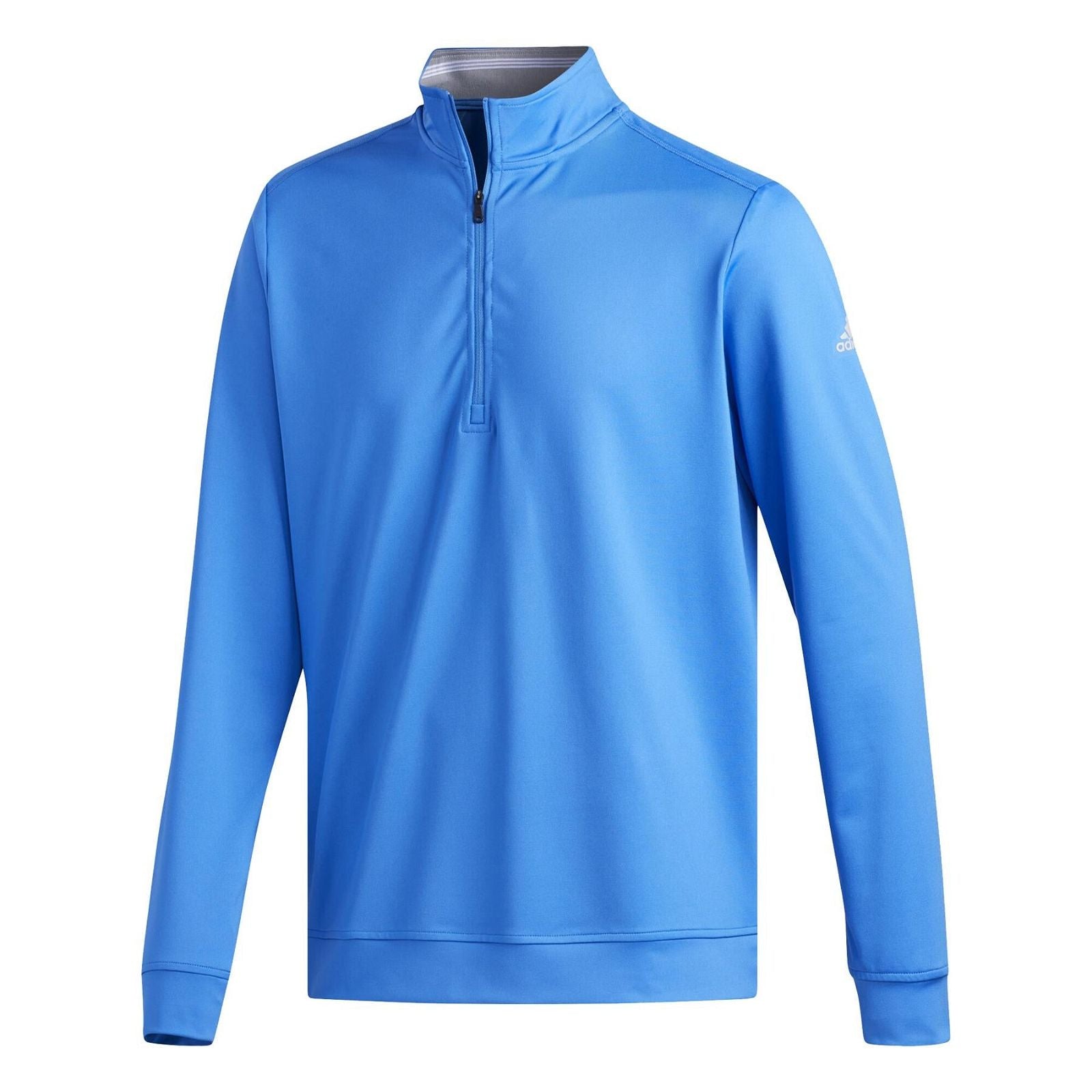 adidas Classic Club 1/4 Zip Sweatshirt - Blue - ViaductClothing - -