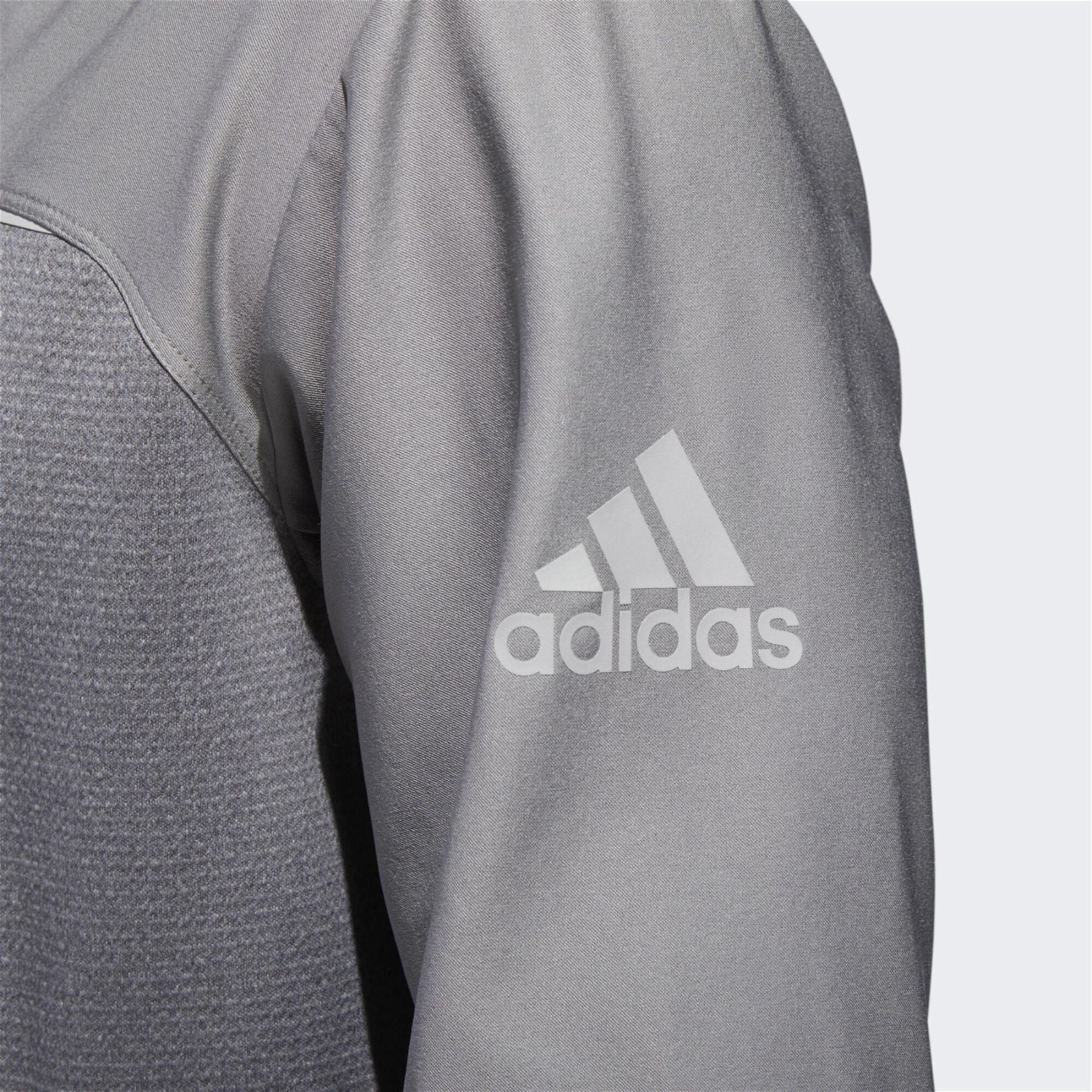 adidas Go-To Adapt 1/4 Zip Sweatshirt - Grey - ViaductClothing - -