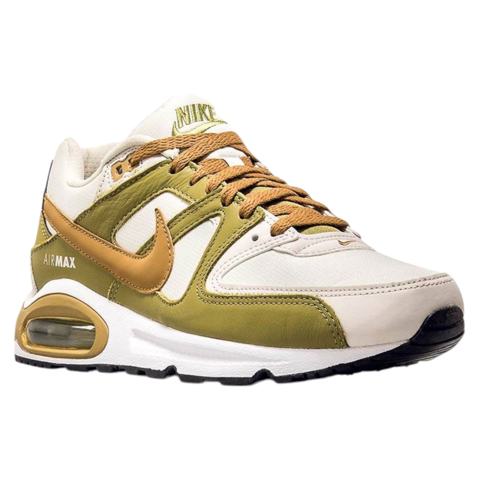 Nike Air Max Command Trainers - Green / Gold