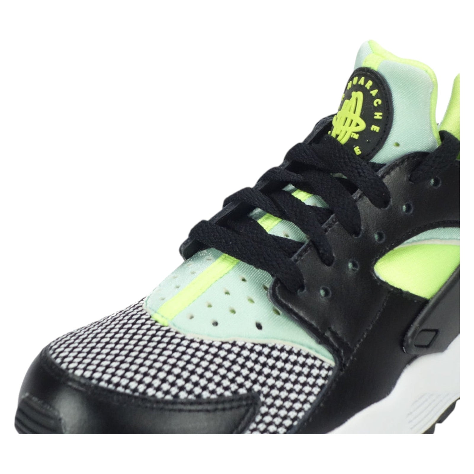Nike Air Women's Huarache Trainers - Black Green