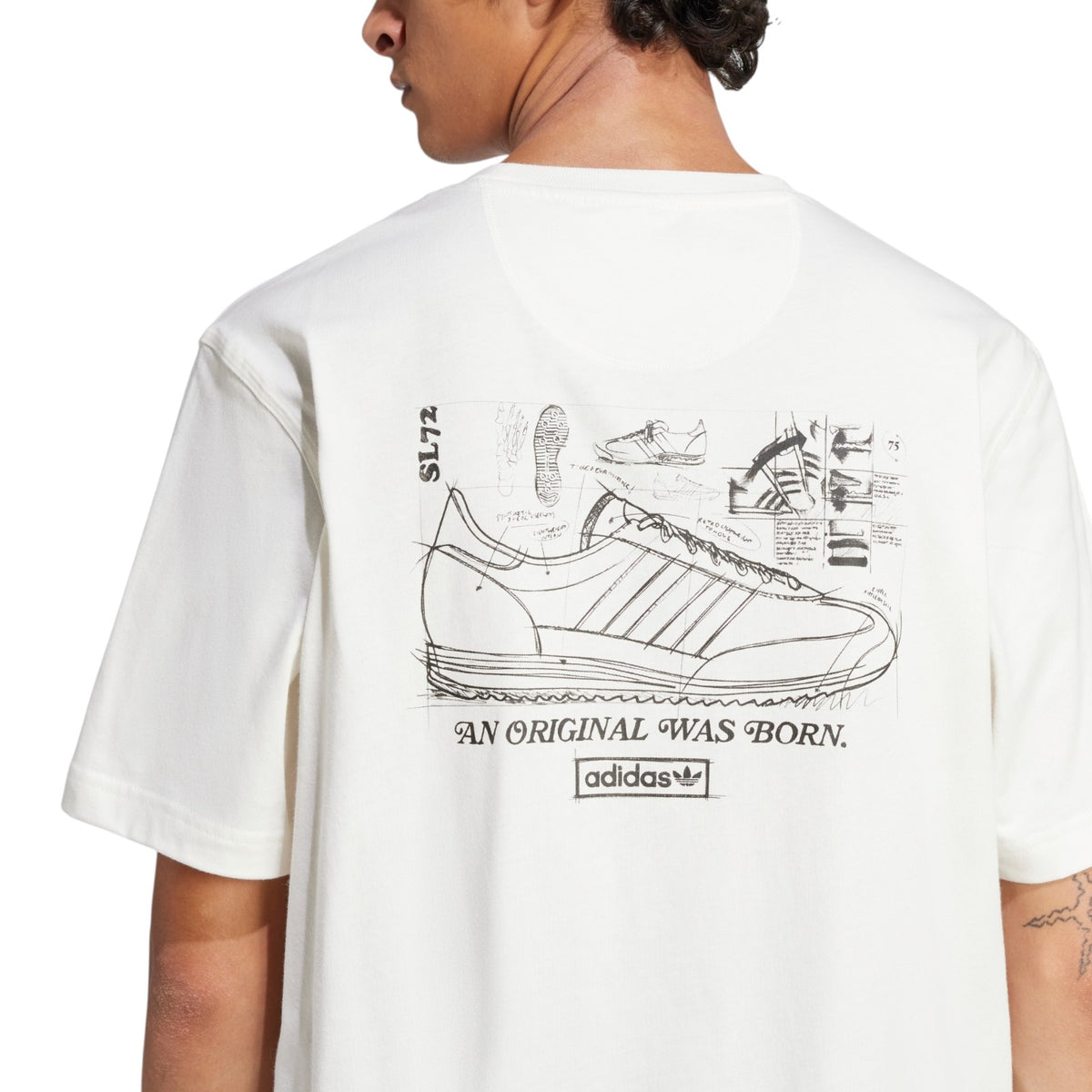adidas Originals 75th Anniversary SL 72 Tee - White