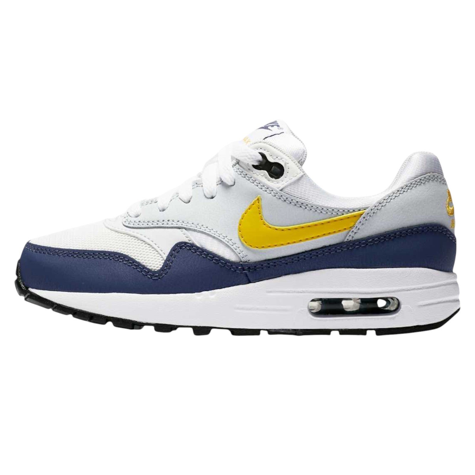 Nike Air Max 1 Trainers (GS) - Blue Recall