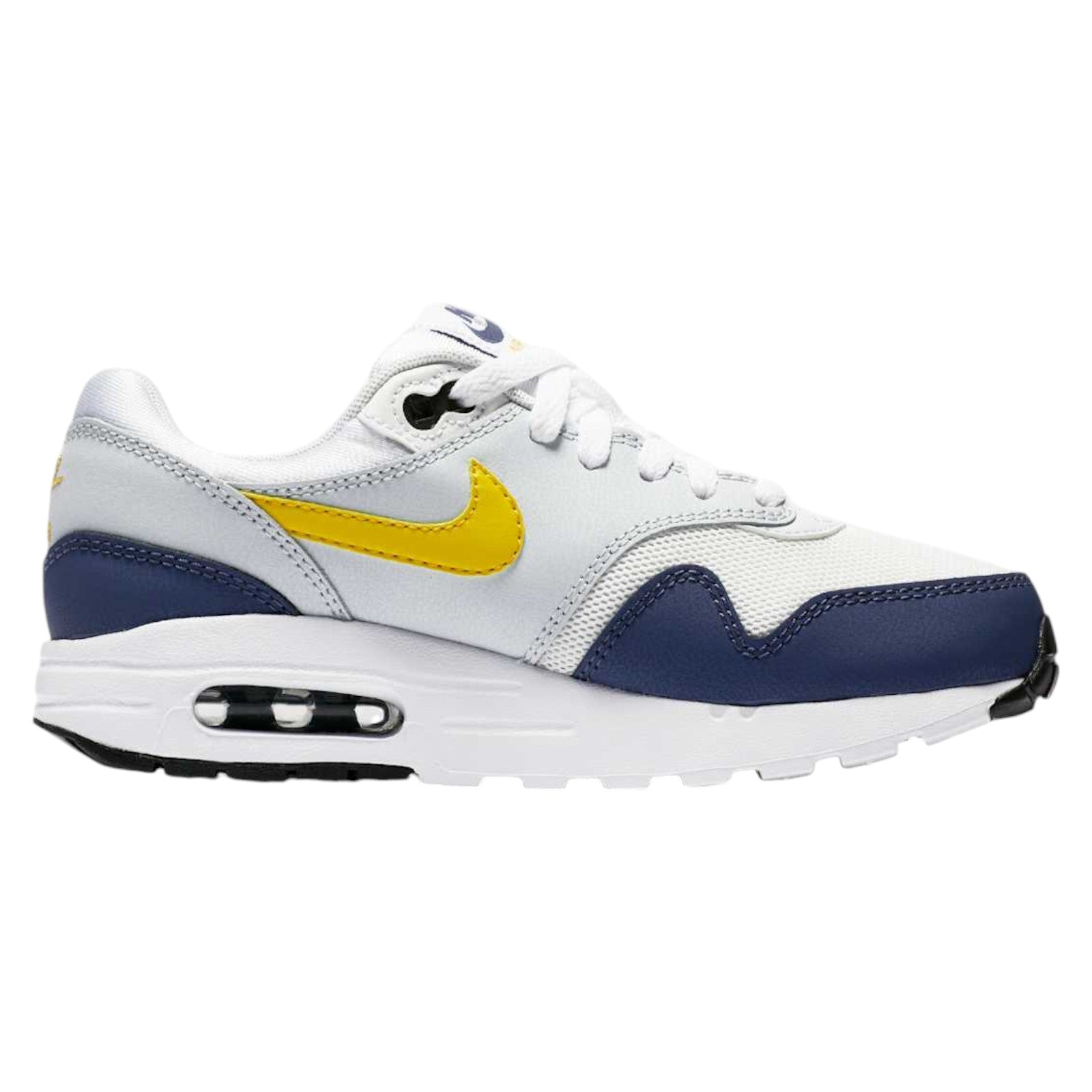 Nike Air Max 1 Trainers (GS) - Blue Recall
