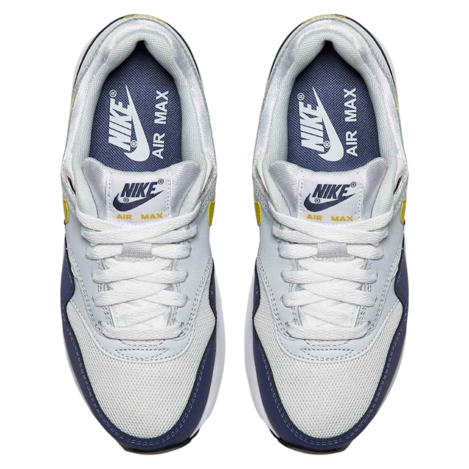 Nike Air Max 1 Trainers (GS) - Blue Recall