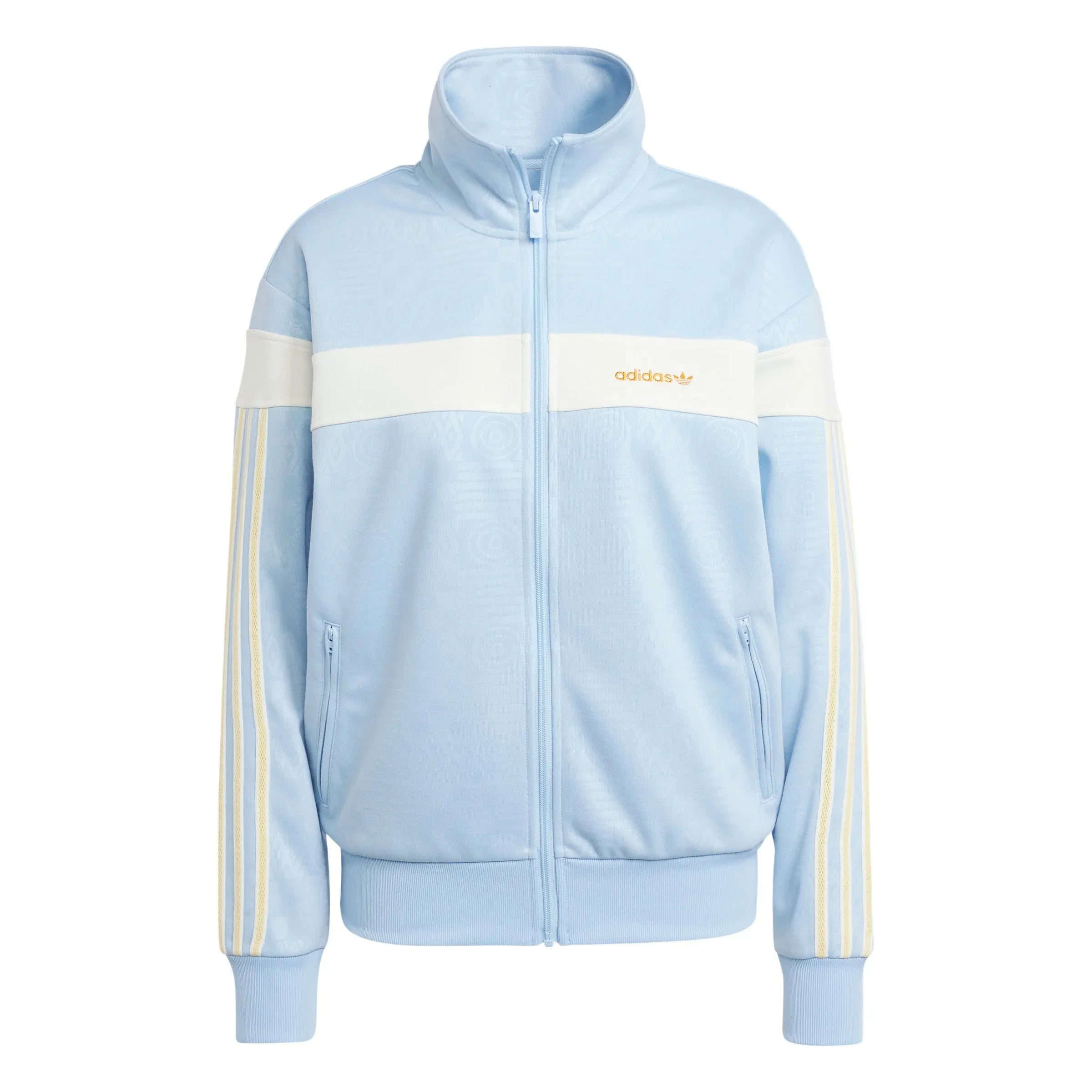 adidas Originals Womens '80s Track Top - Clear Sky Blue - ViaductClothing