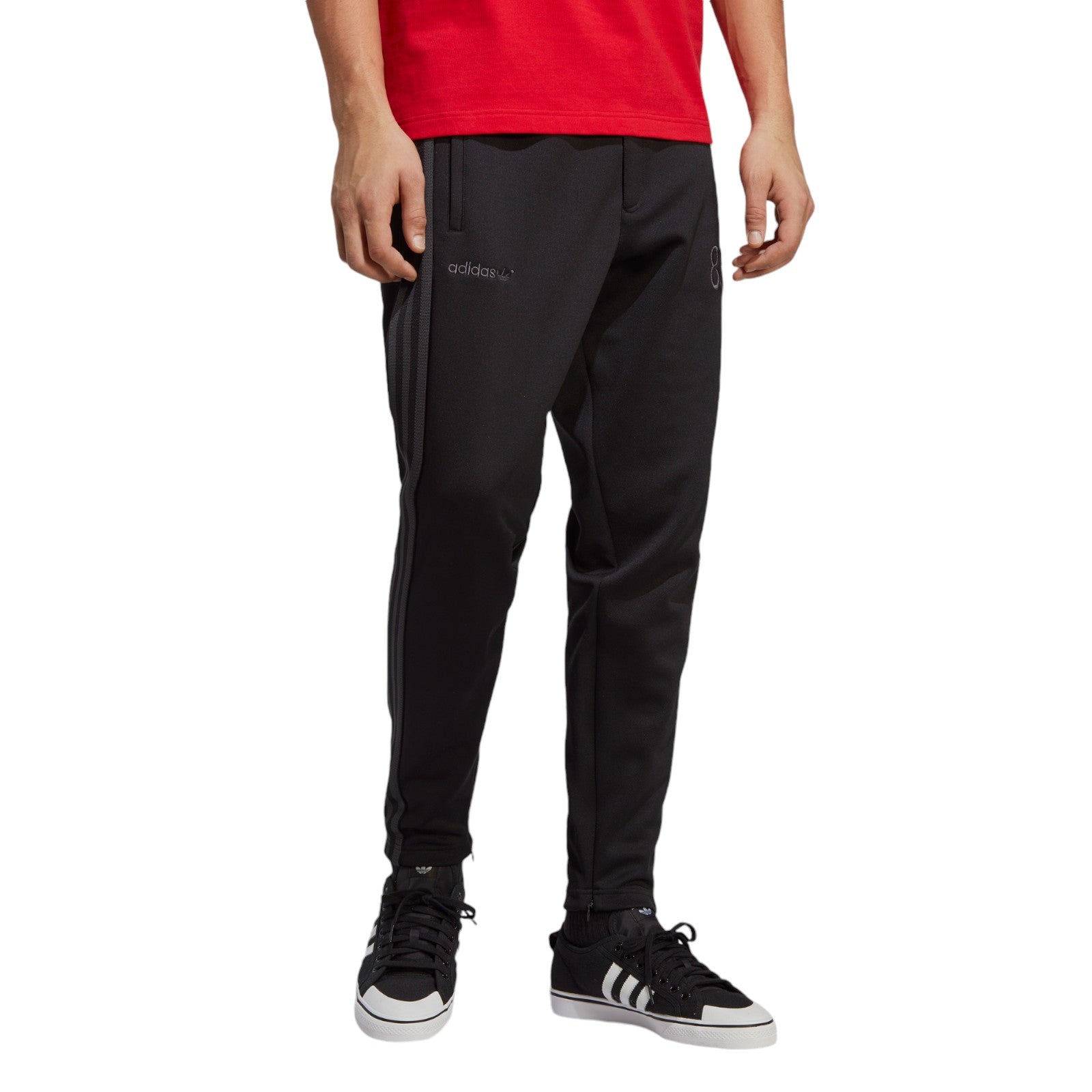adidas Originals Blue Version 83-C Track Pants Joggers - Black