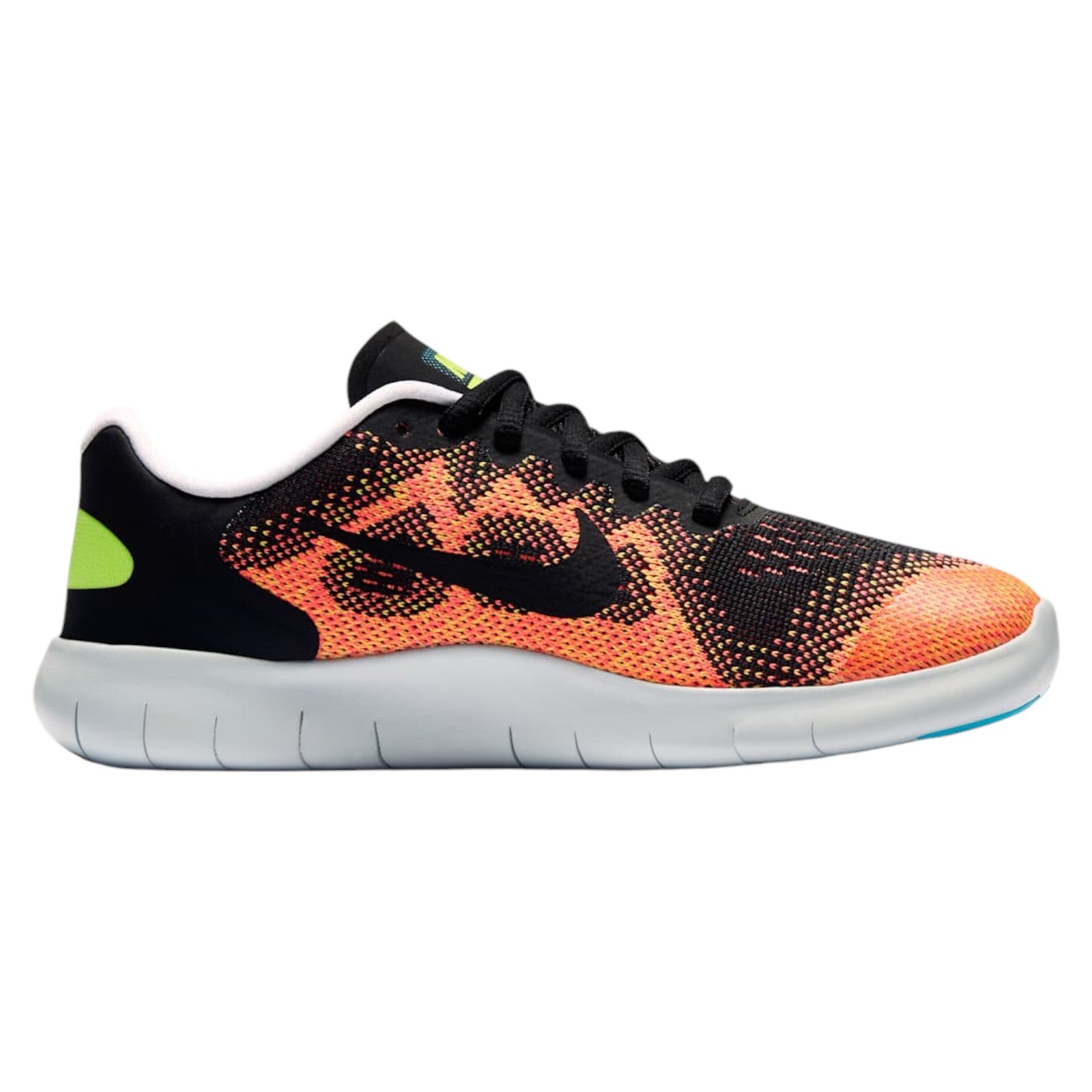 Nike Free Run 2 Running Shoes - Black / Orange