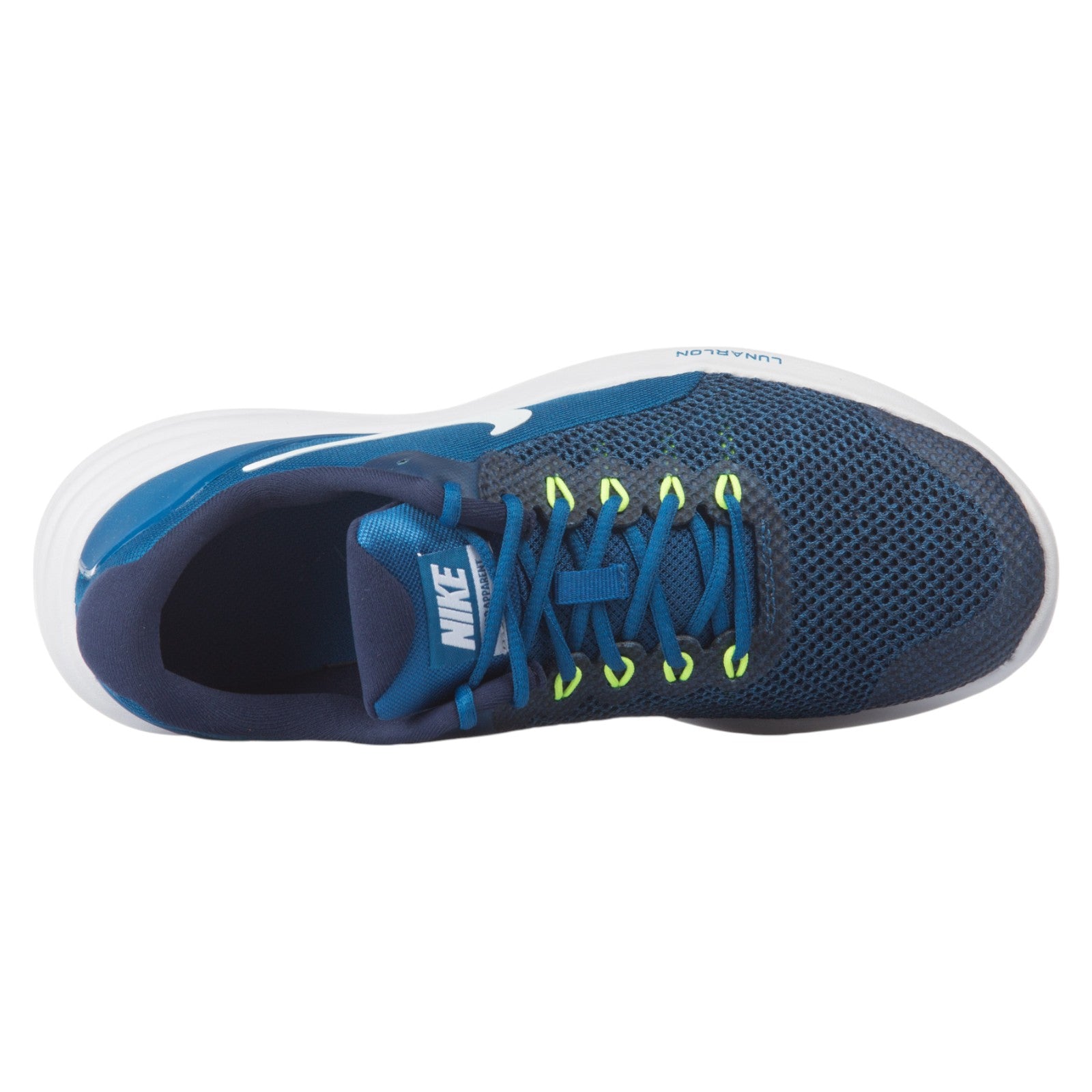 Nike Lunar Apparent Running Shoes (GS) - Blue / White