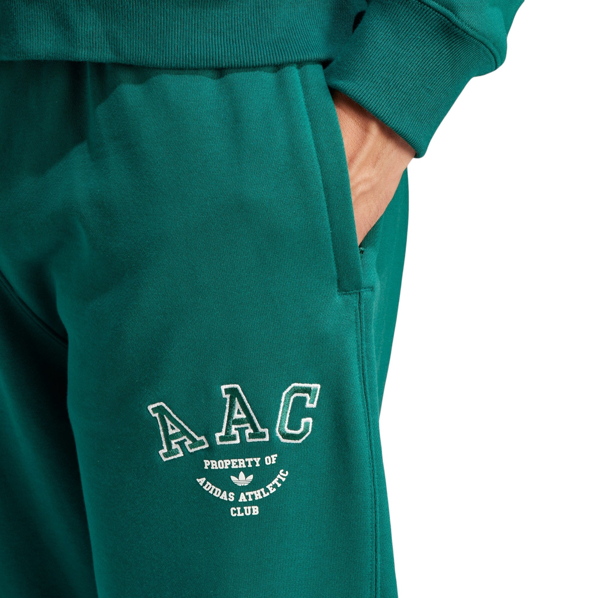 adidas Originals AAC Cotton Fleece Sweat Pants - Collegiate Green