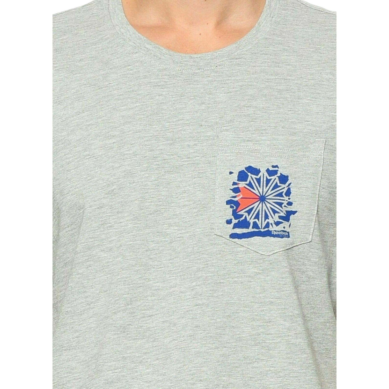 Reebok Classics Retro Pocket T-Shirt - Grey