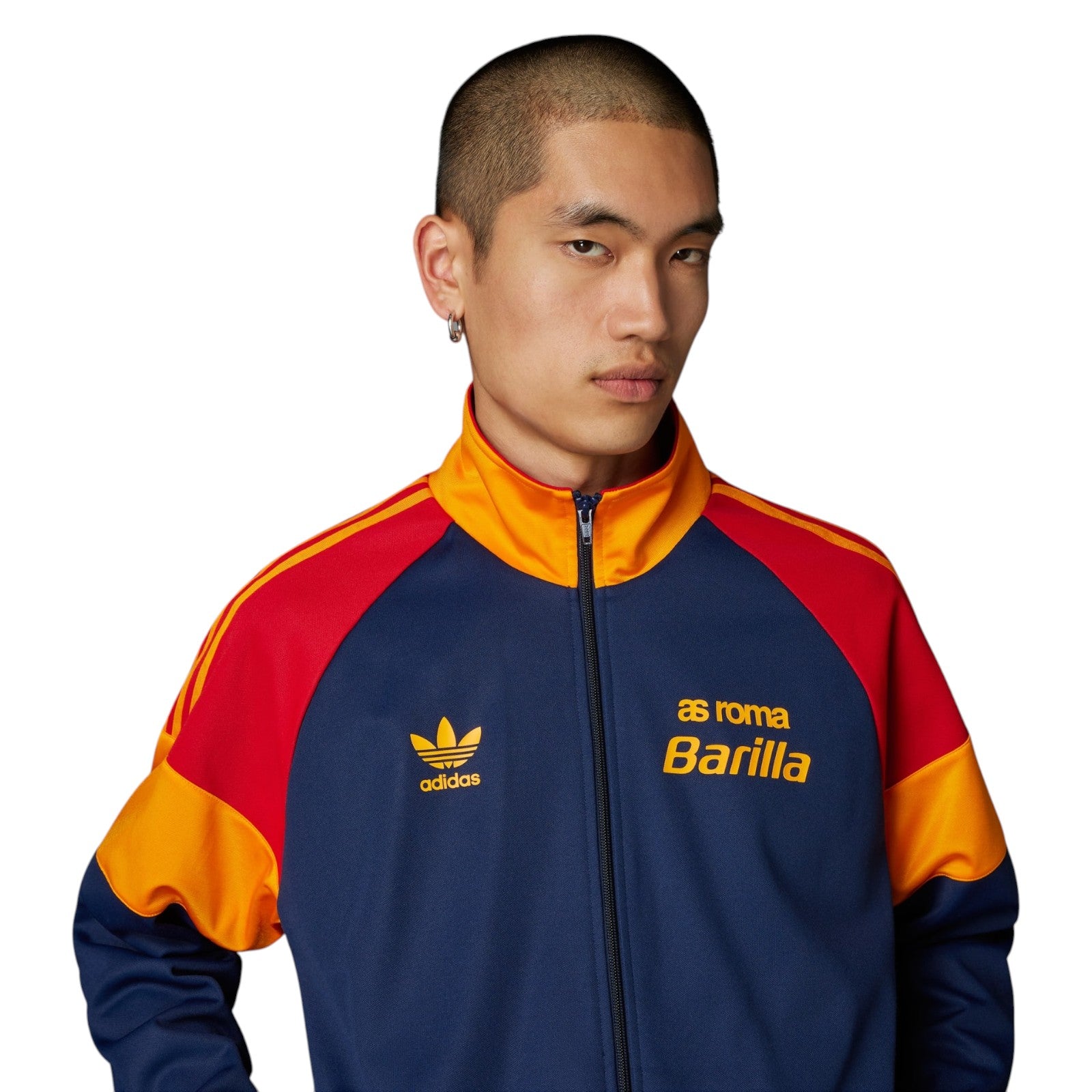 adidas Men's AS Roma Bring Back 1993 Track Jacket - Navy