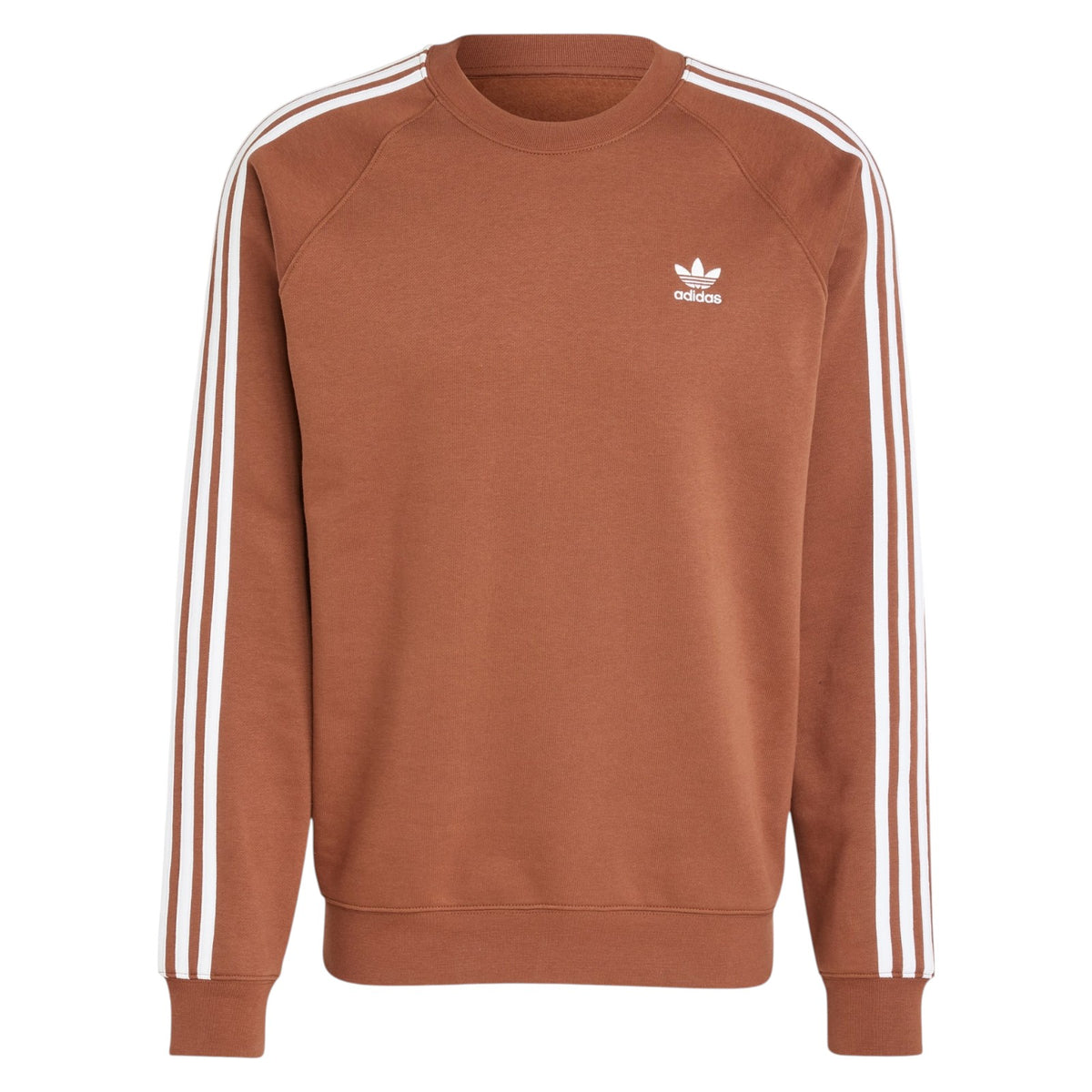 adidas Originals Adicolor Classics 3-Stripes Crew - Brown