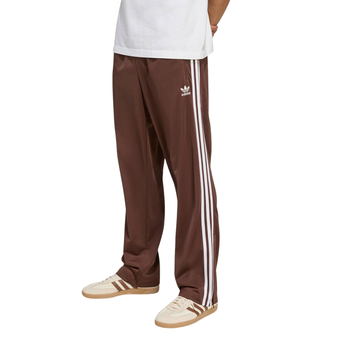 adidas Originals Adicolor Classics Firebird Track Pants Brown - Front model view