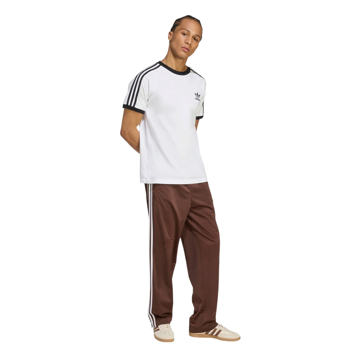 adidas Originals Adicolor Classics Firebird Track Pants Brown - Additional model view