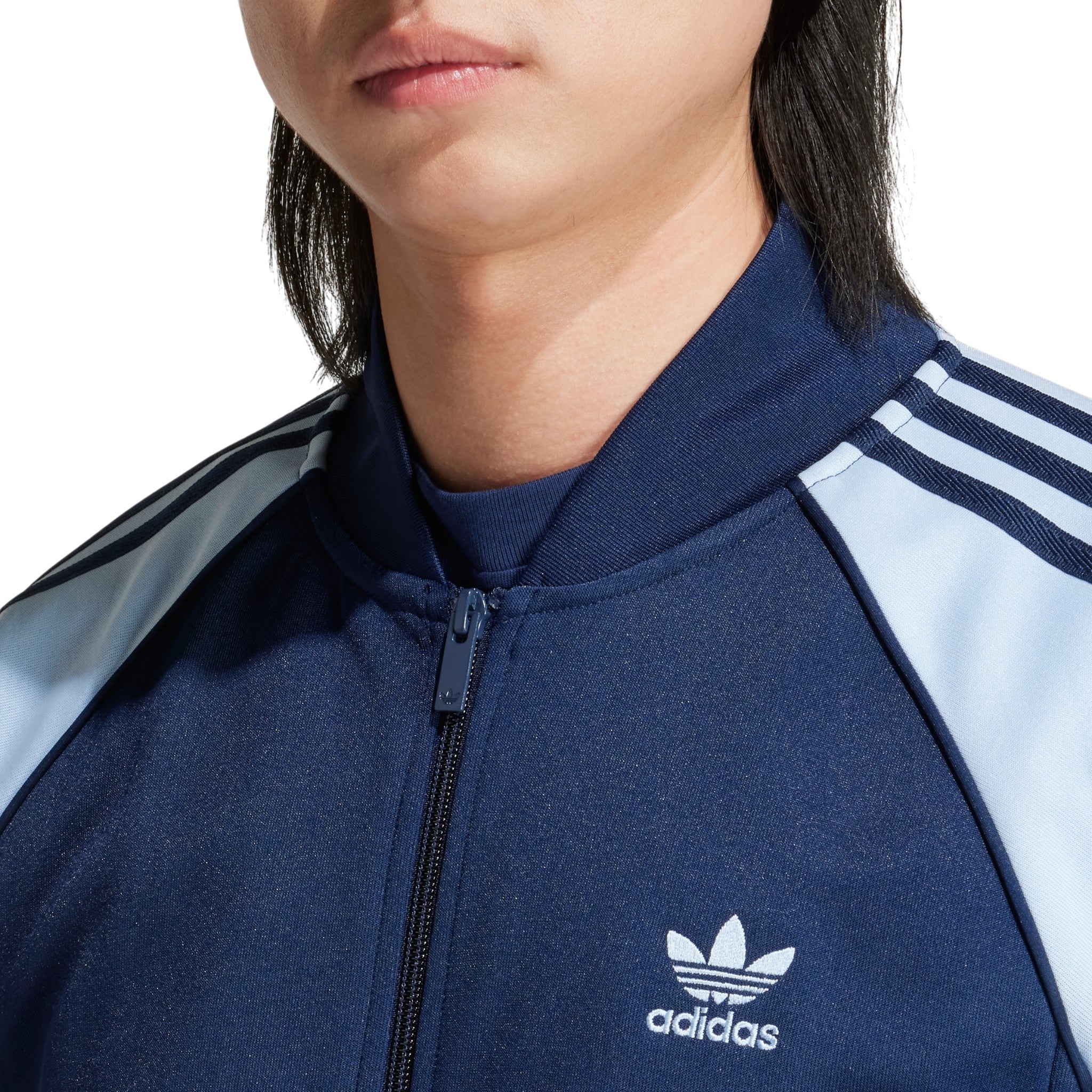 adidas Originals Adicolor Classics SST Superstar Track Jacket - Clear Sky / Night Indigo