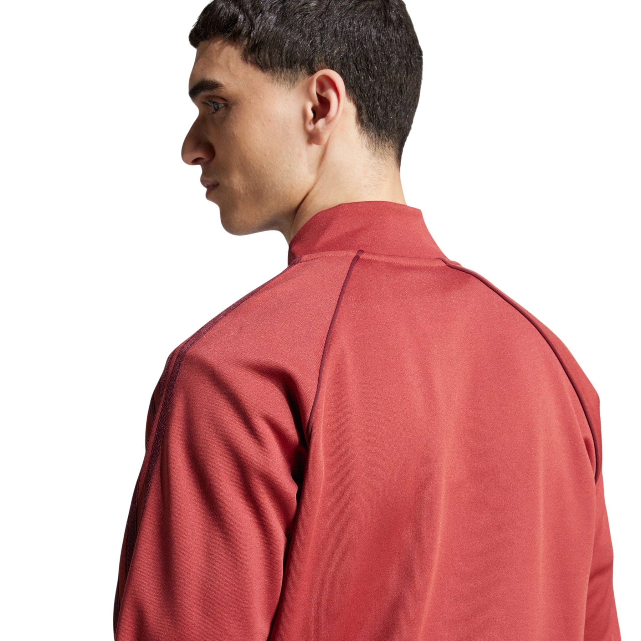 adidas Originals Men's Adicolor Classics SST Superstar Track Top - Preloved Ruby