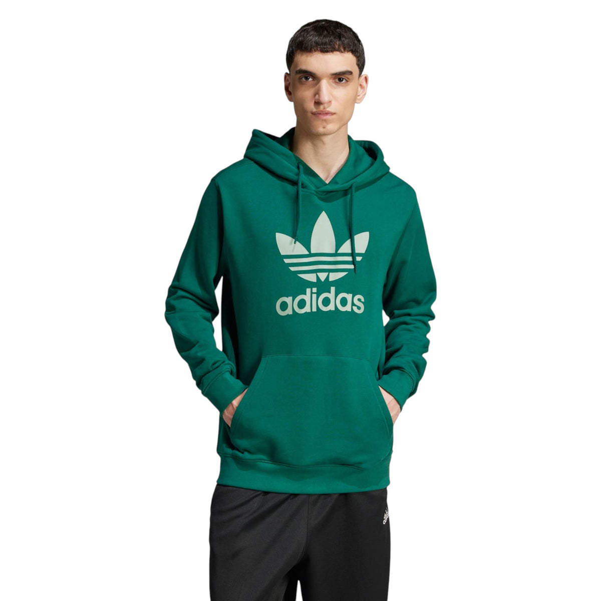 adidas Originals Adicolor Classics Trefoil Hoodie - Collegiate Green