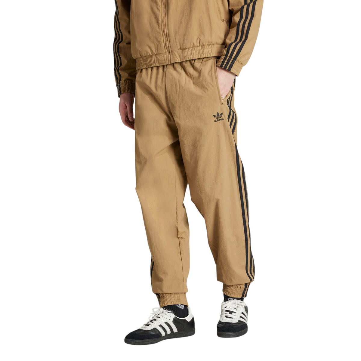 adidas Originals Adicolor Woven Firebird Track Pants Brown - Main model view