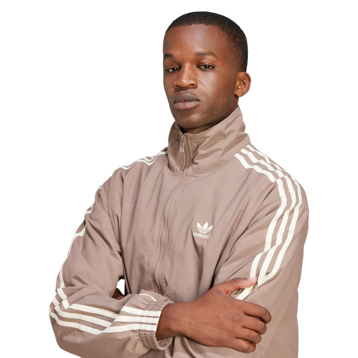 adidas Originals Adicolor Woven Firebird Track Top - Brown