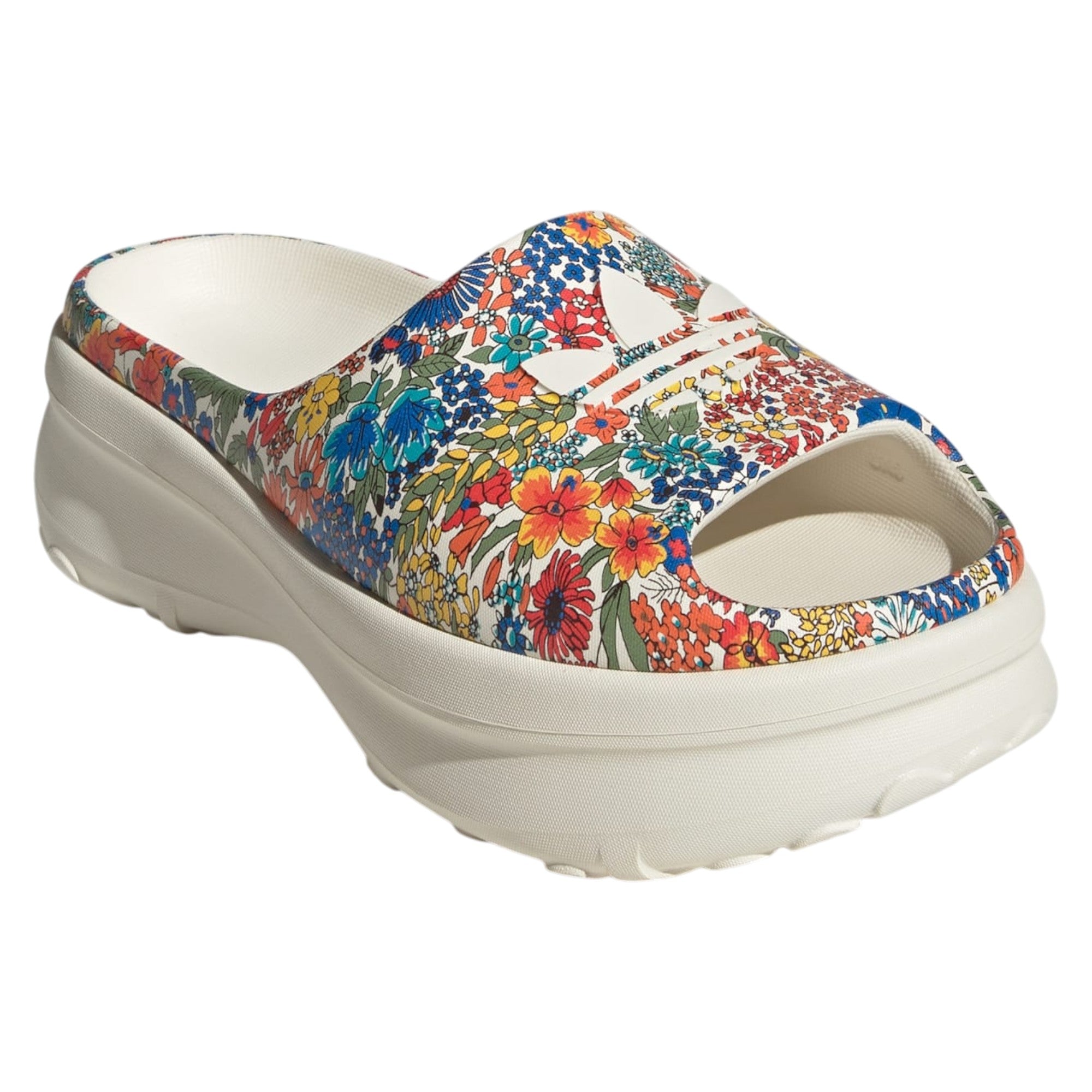 adidas Originals Women's Adifom Stan x Liberty London Slides - White
