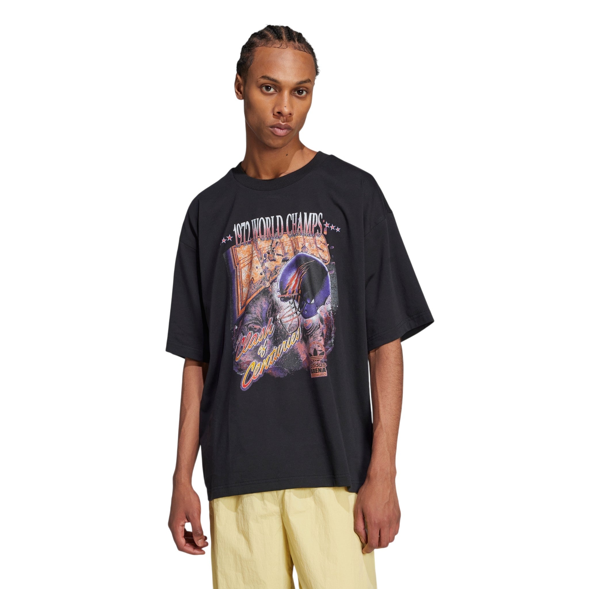 adidas Originals Adilenium Graphic Season 3 Fan T Shirt - Black