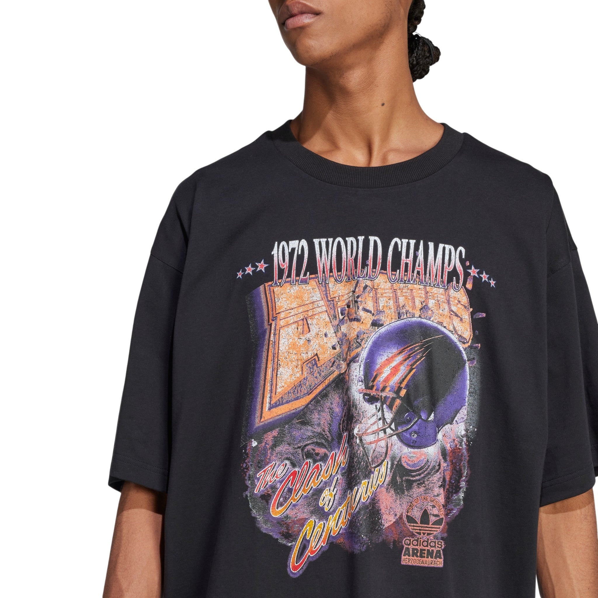 adidas Originals Adilenium Graphic Season 3 Fan T Shirt - Black