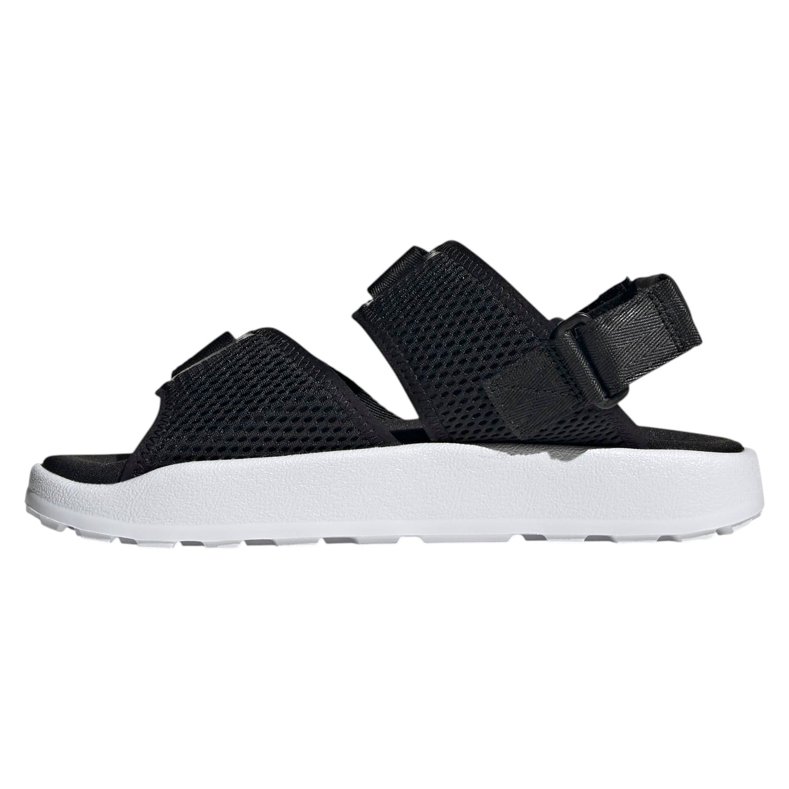adidas Originals Women's Adilette Adventure Sandals - Core Black / Cloud White / Off White