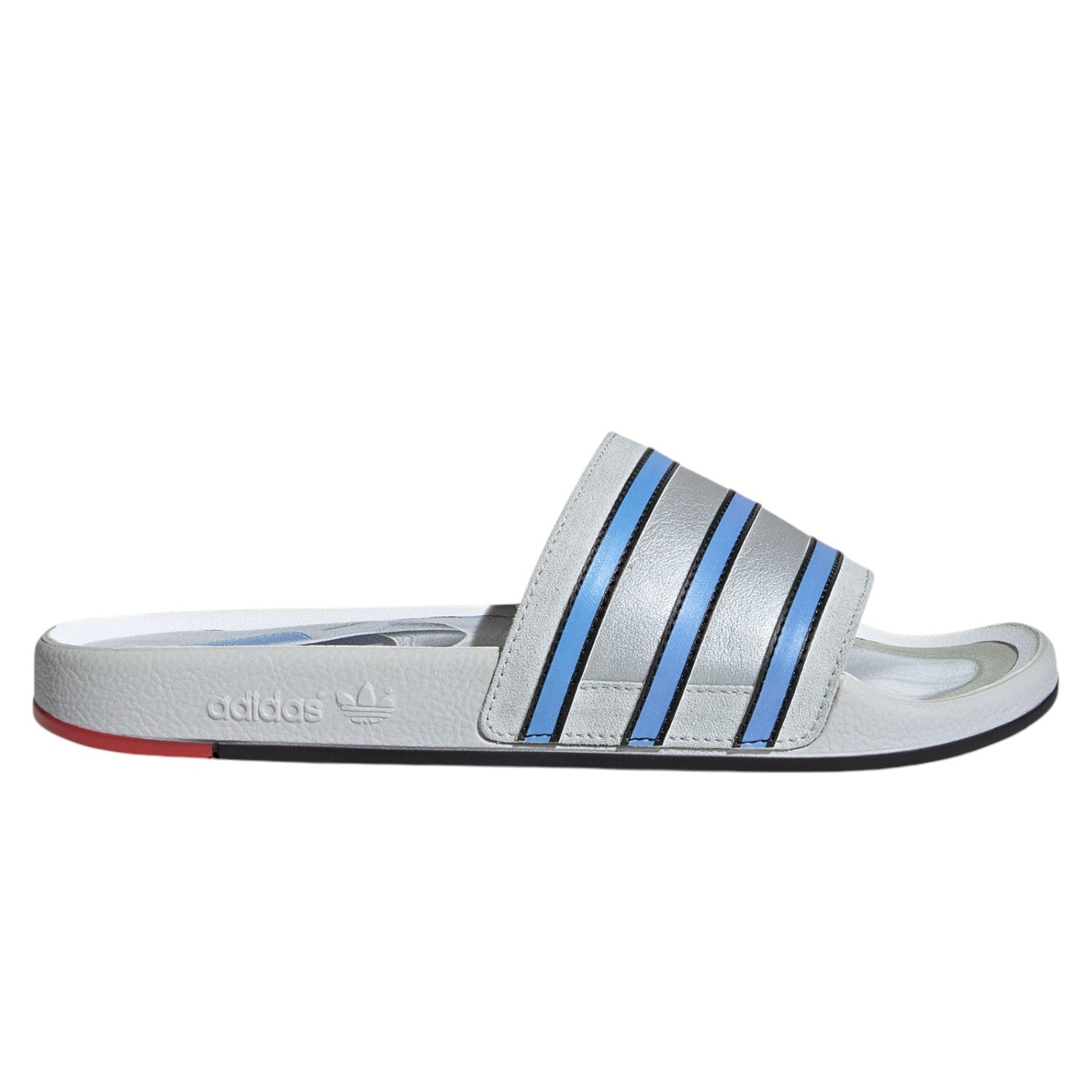 adidas Adilette Premium Slides "Micropacer" - Grey