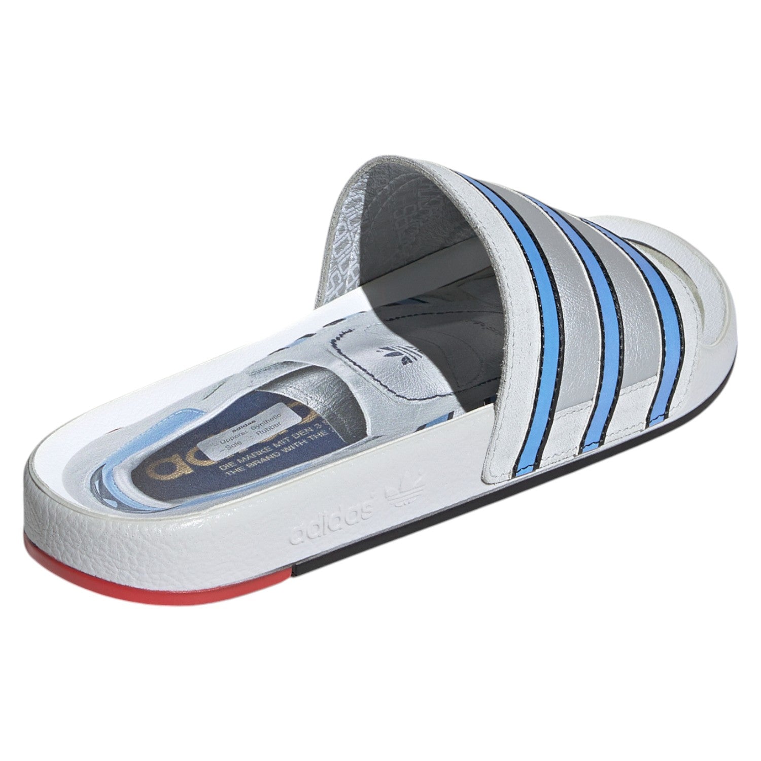 adidas Adilette Premium Slides "Micropacer" - Grey