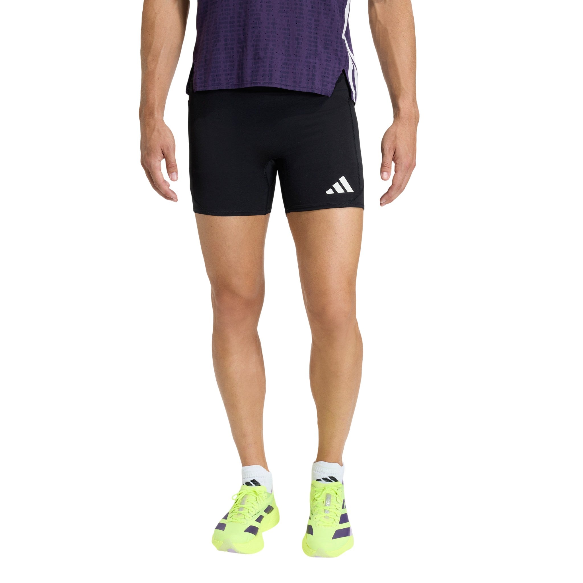 adidas Adizero Running Short Pocket 7" Tights - Black
