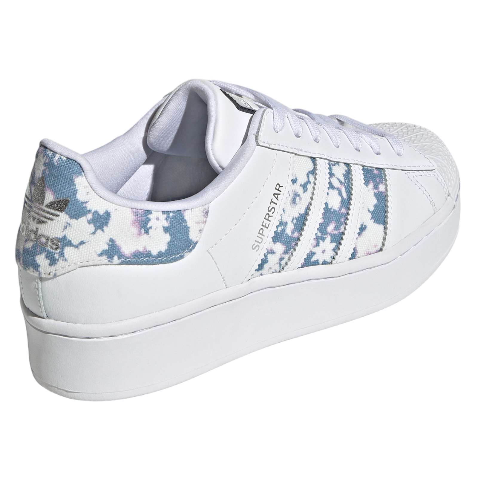 adidas. Originals Womens Superstar Bold - White / Ambient Sky - ViaductClothing - -