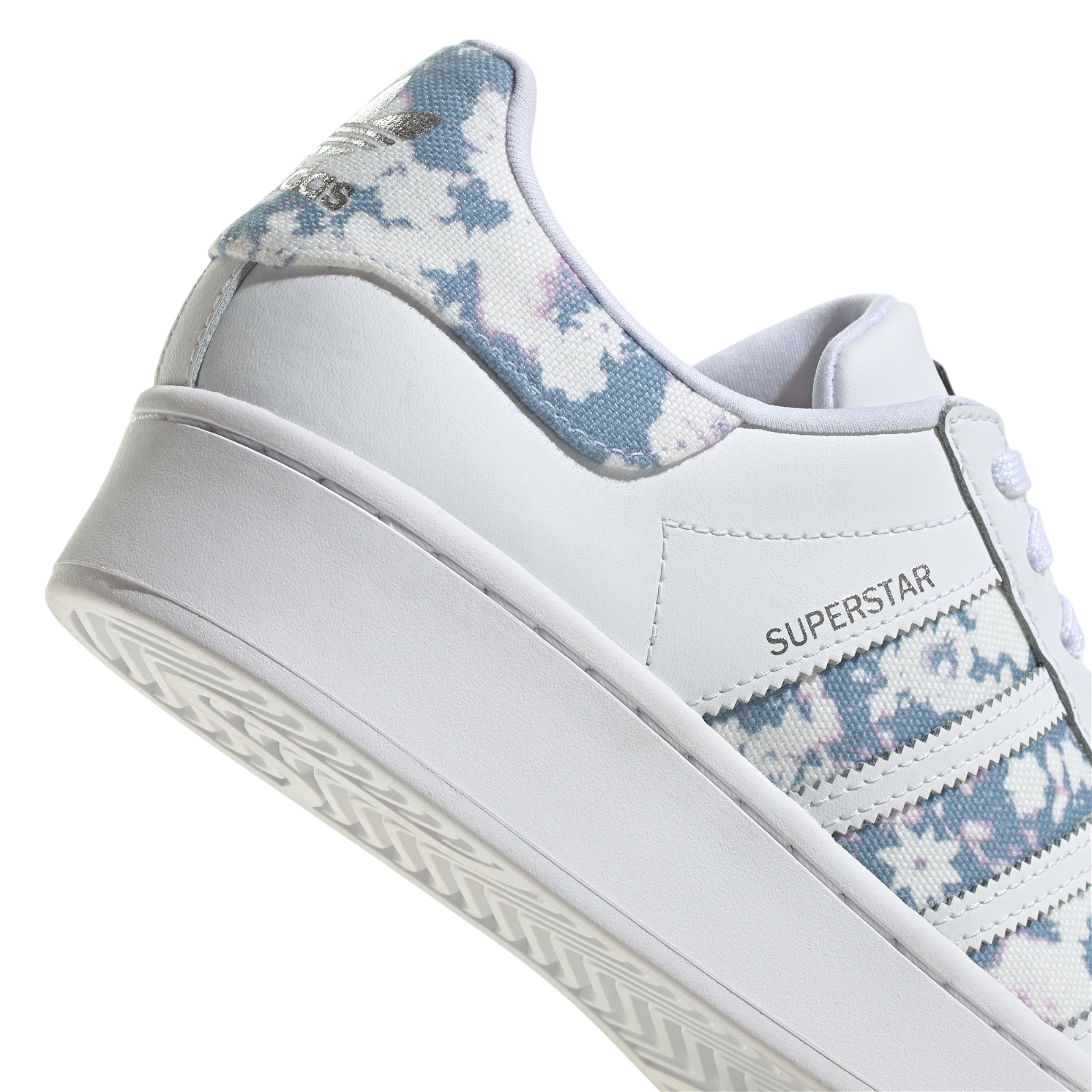 adidas. Originals Womens Superstar Bold - White / Ambient Sky - ViaductClothing - -