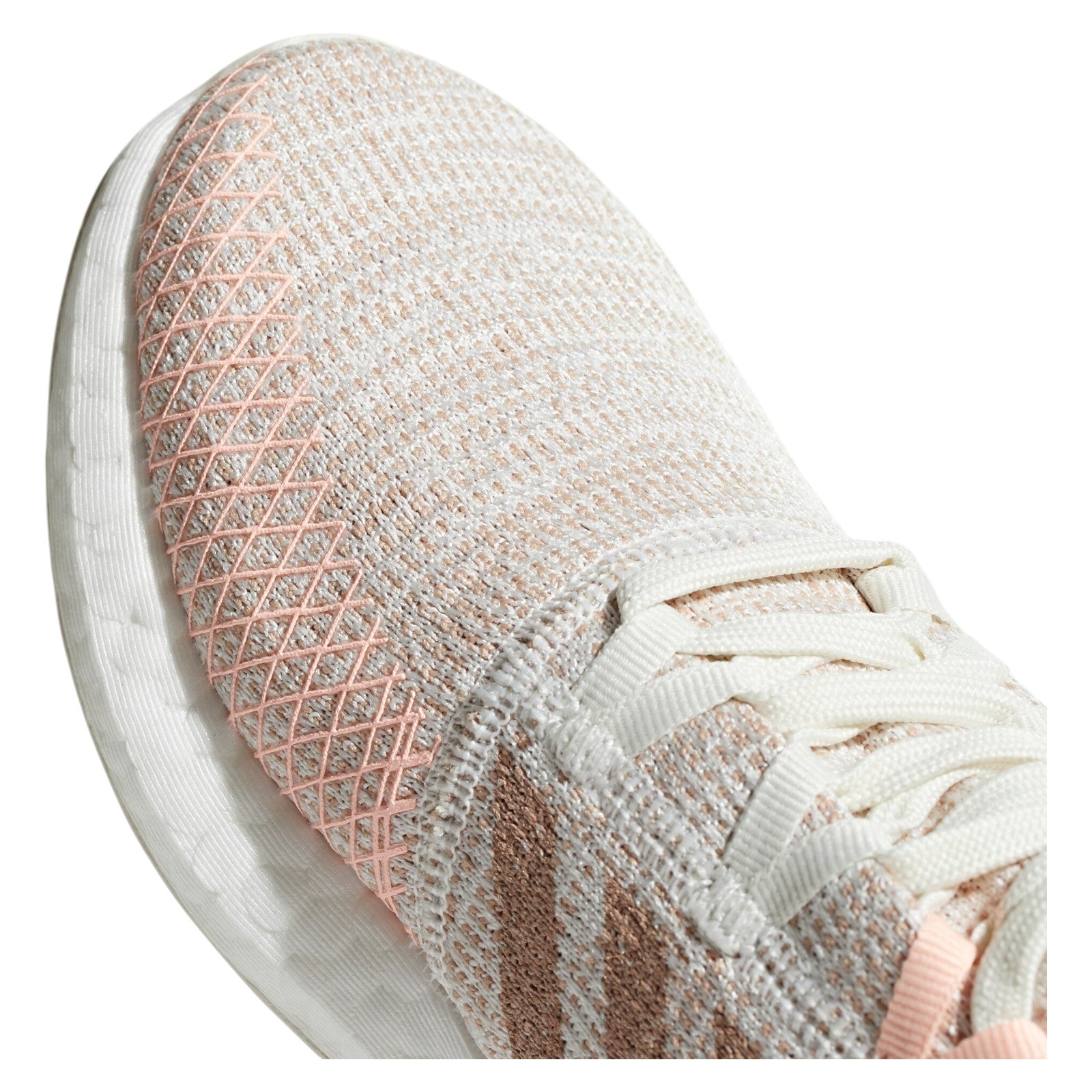 adidas Junior Pureboost Go Running Shoes - White Ash Pearl