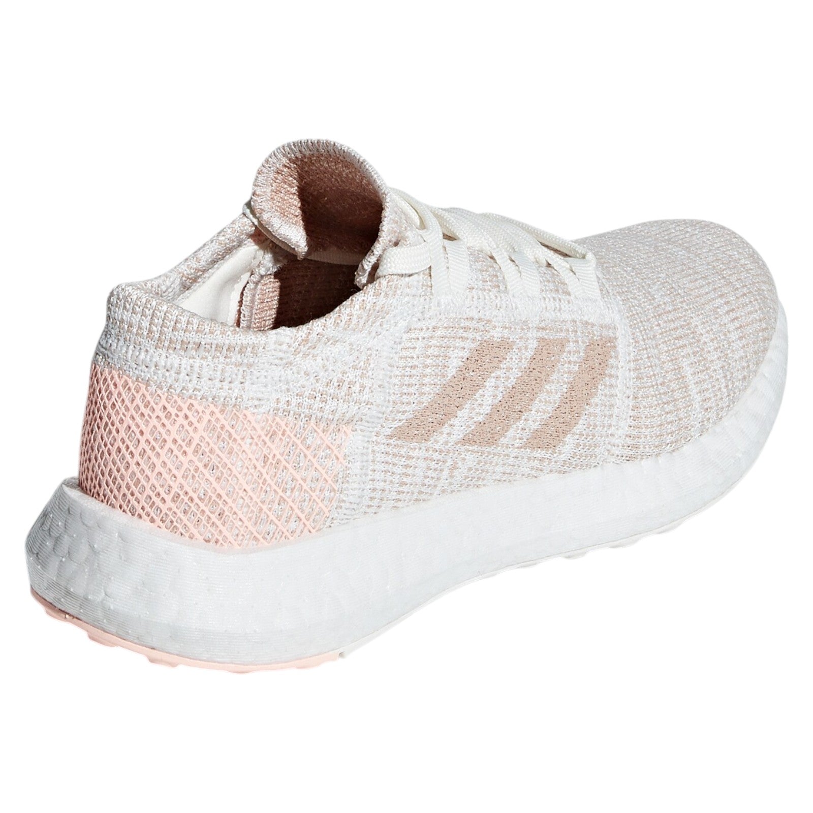 adidas Junior Pureboost Go Running Shoes - White Ash Pearl