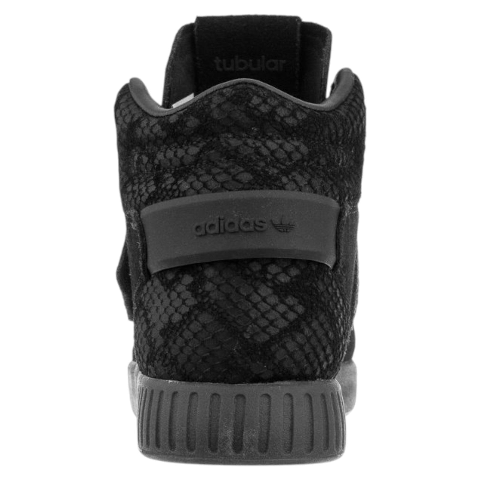 adidas Originals Junior Tubular Invader Strap Trainers - Triple Black