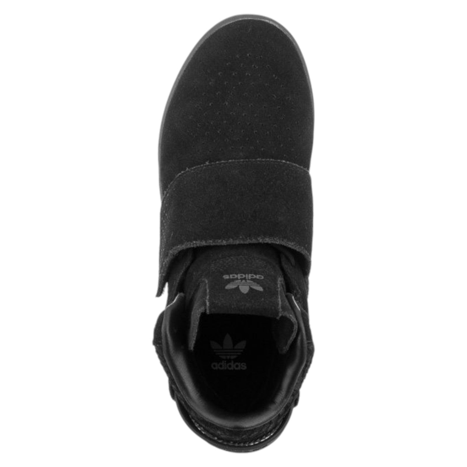 adidas Originals Junior Tubular Invader Strap Trainers - Triple Black